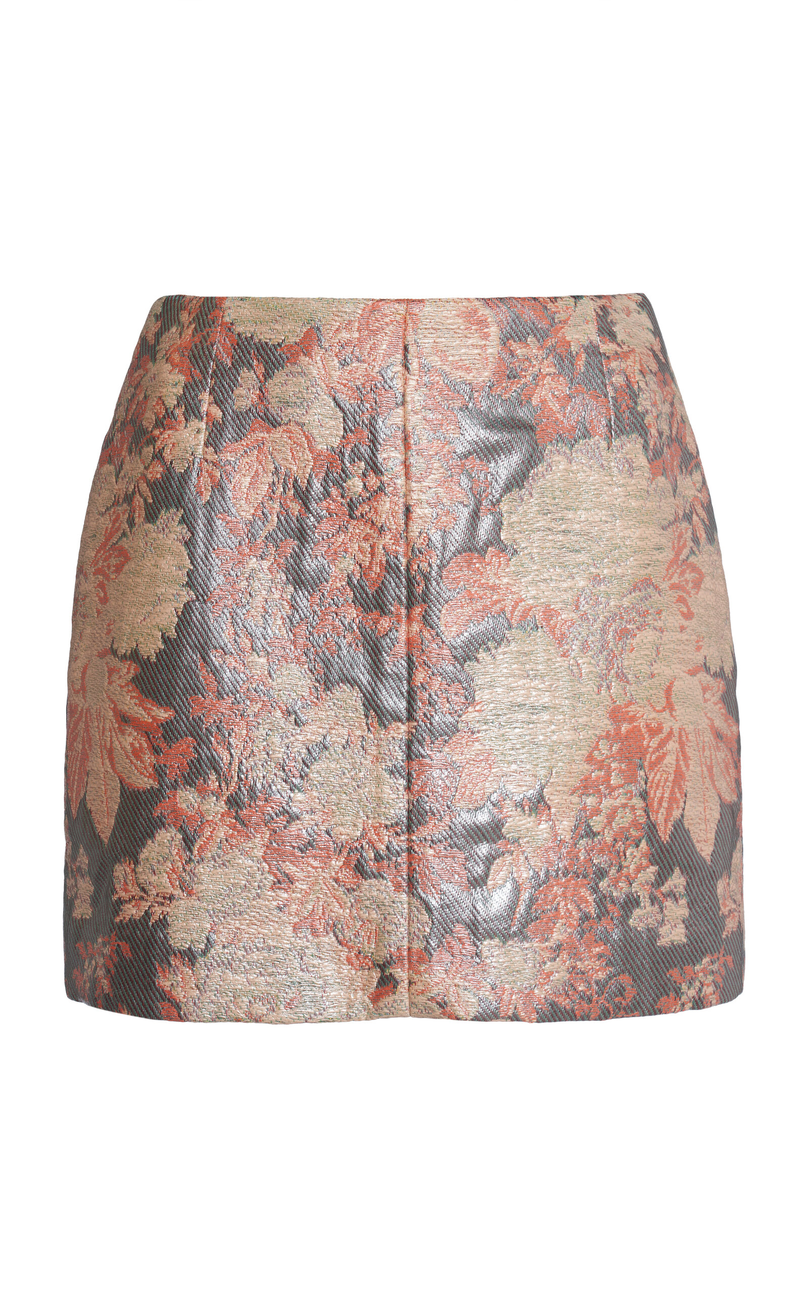 Dries Van Noten Sheya Cotton-blend Mini Skirt In Animal Print