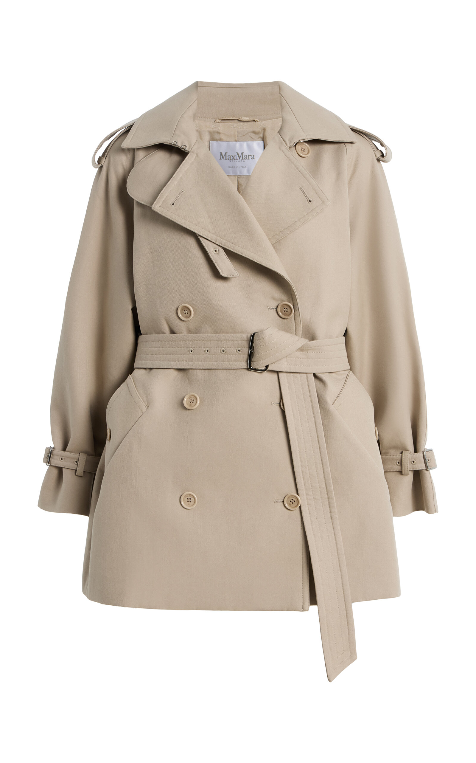 Max Mara Cotton Trench Coat - Moda Operandi