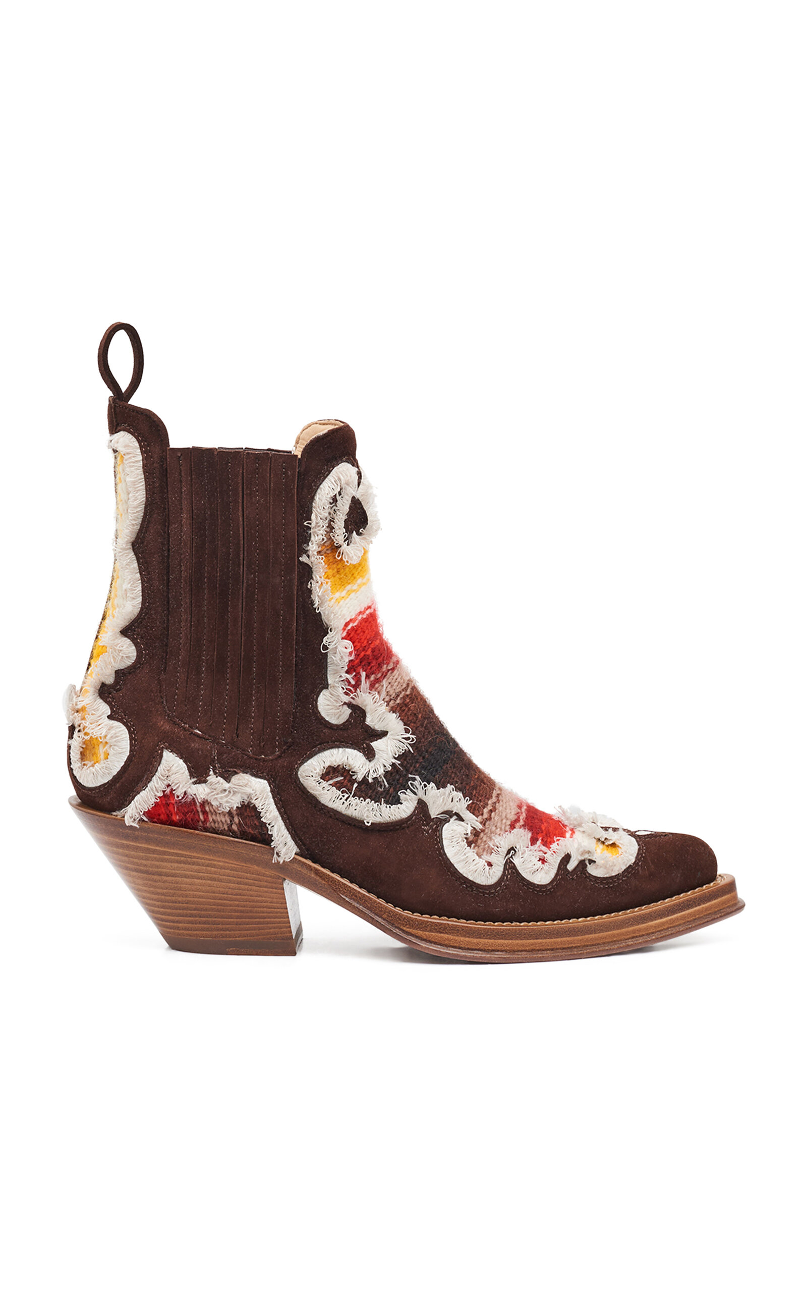 Gabriela Hearst Cassidy X Josh Tafoya Boot In Brown