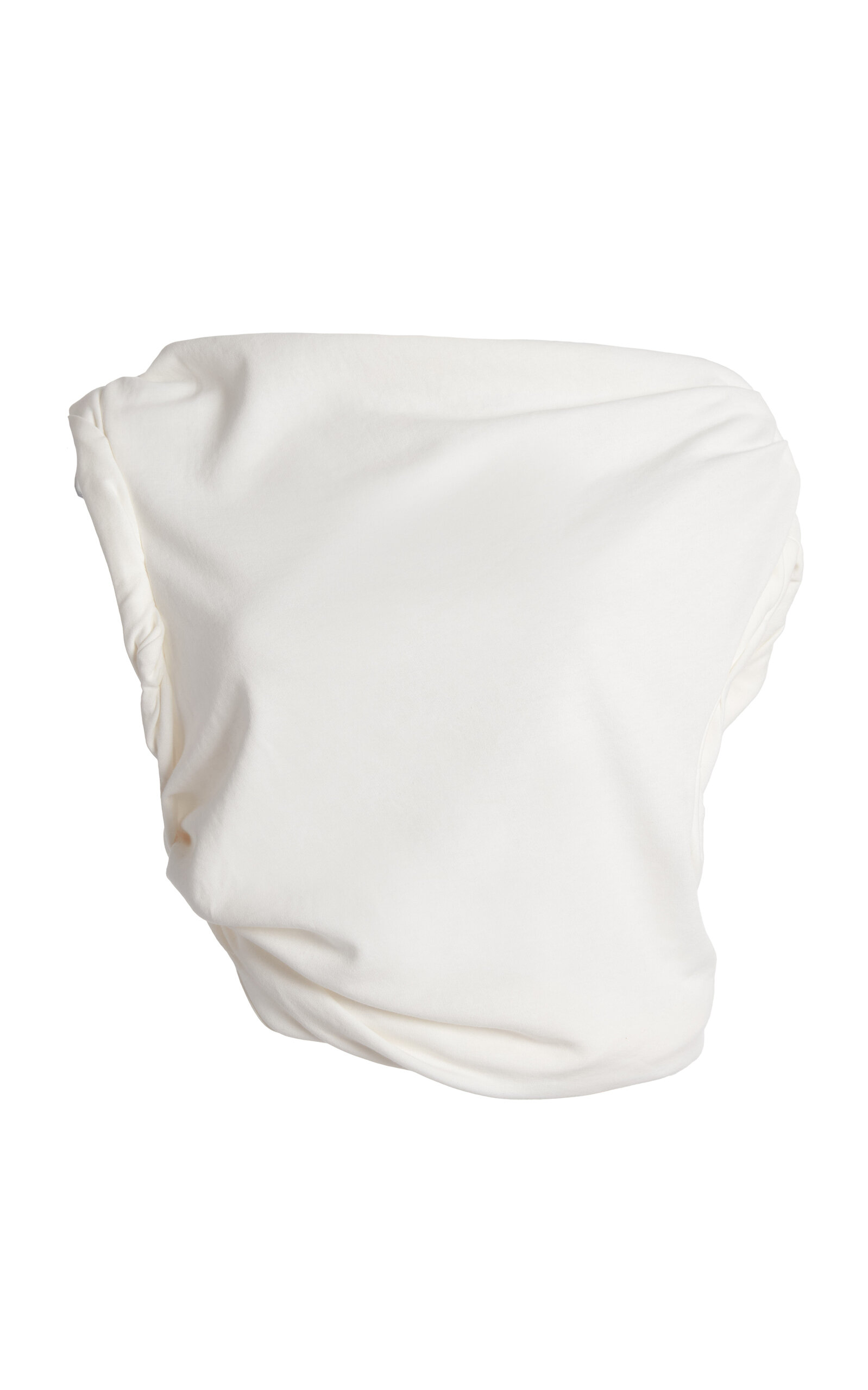 Christopher Esber Rolled Up Cotton-Blend T-Shirt - Moda Operandi