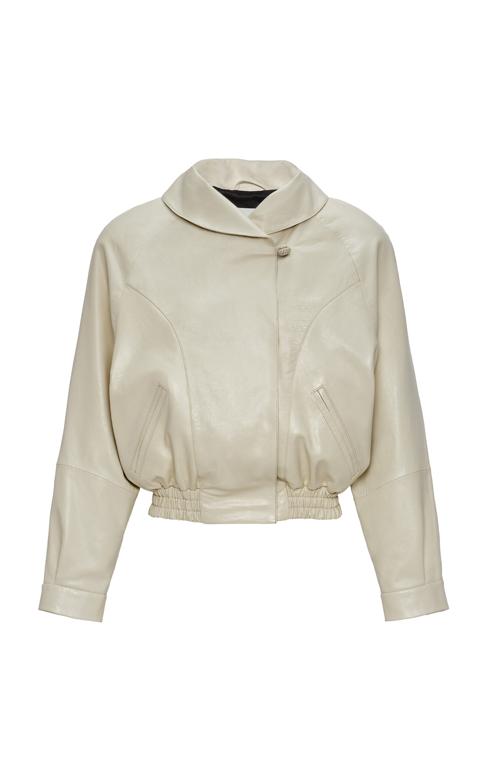 Magda Butrym Double-Breasted Leather Jacket - Moda Operandi