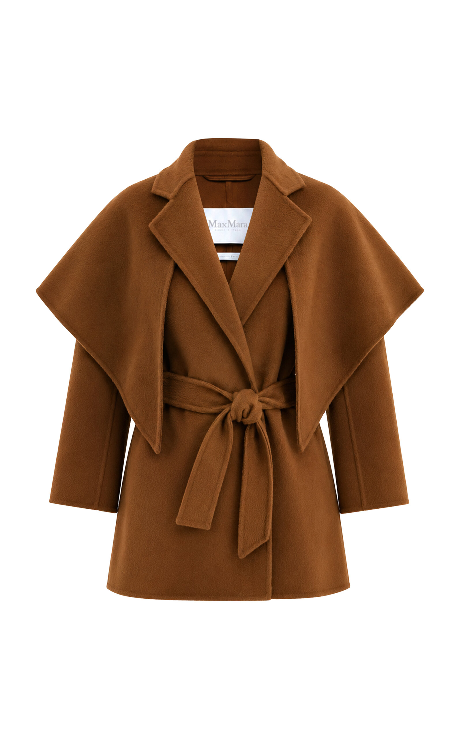 Max Mara Short Cashmere Robe Coat - Moda Operandi