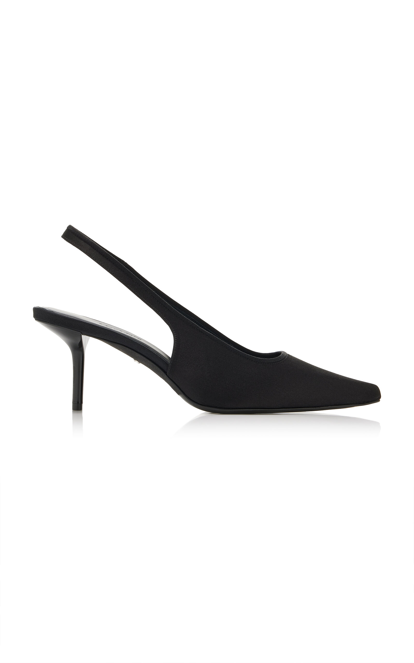 Max Mara Satin Slingbacks - Moda Operandi