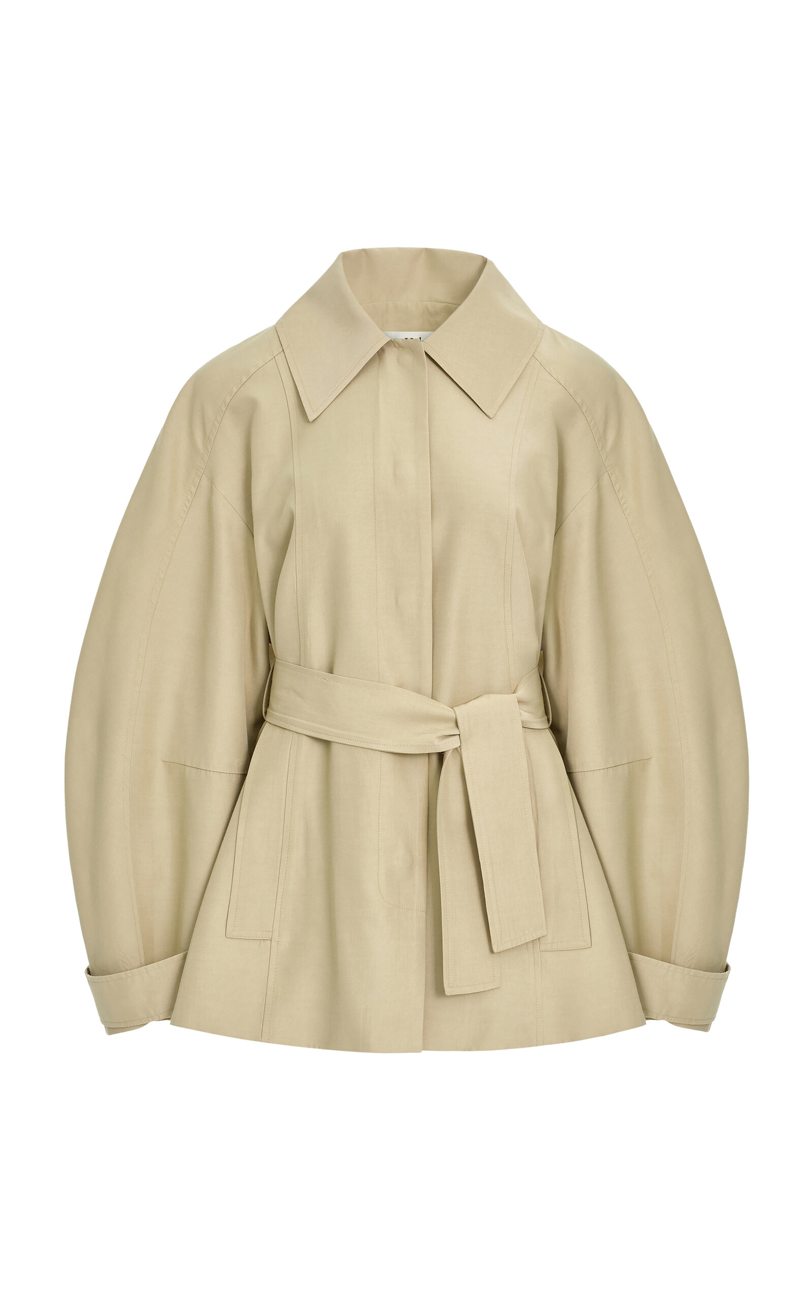 Source Unknown Roanna Cocoon Jacket In Brown