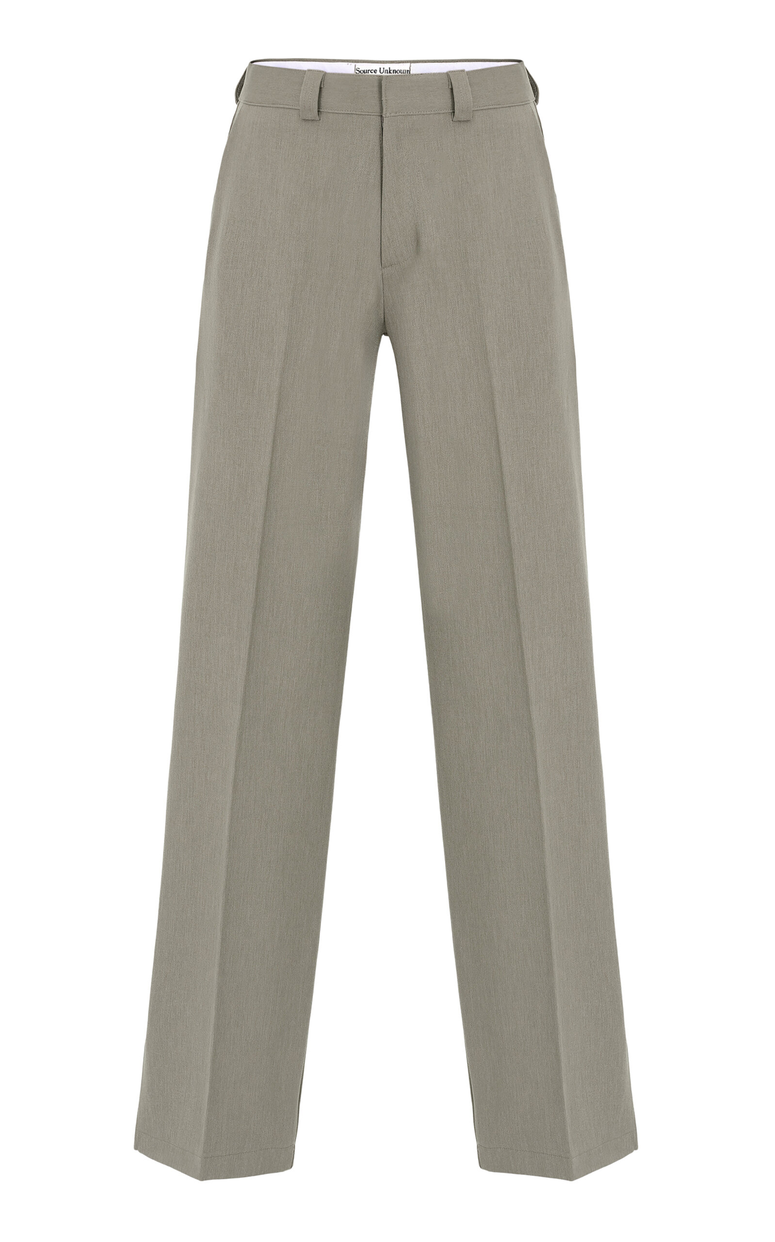 Source Unknown Nangy Tailored Trousers In Brown