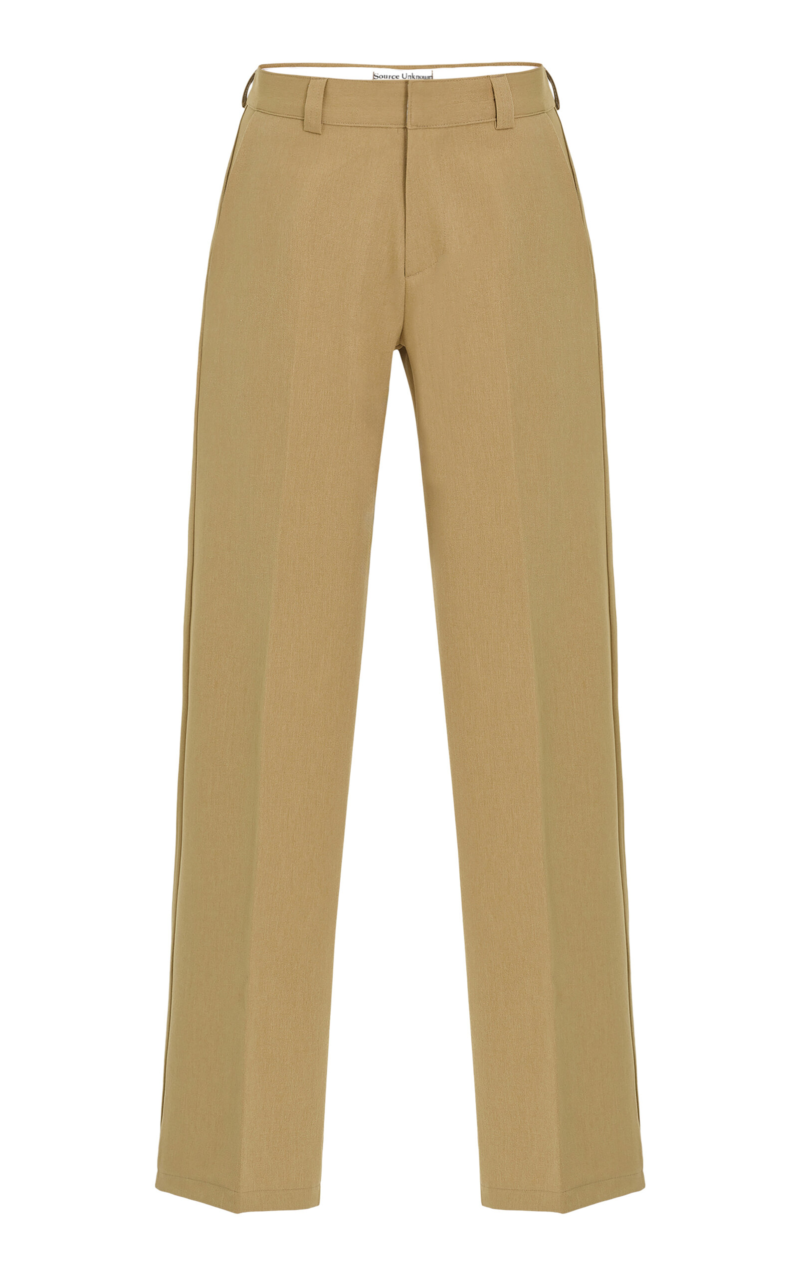 Source Unknown Nangy Tailored Trousers In Brown