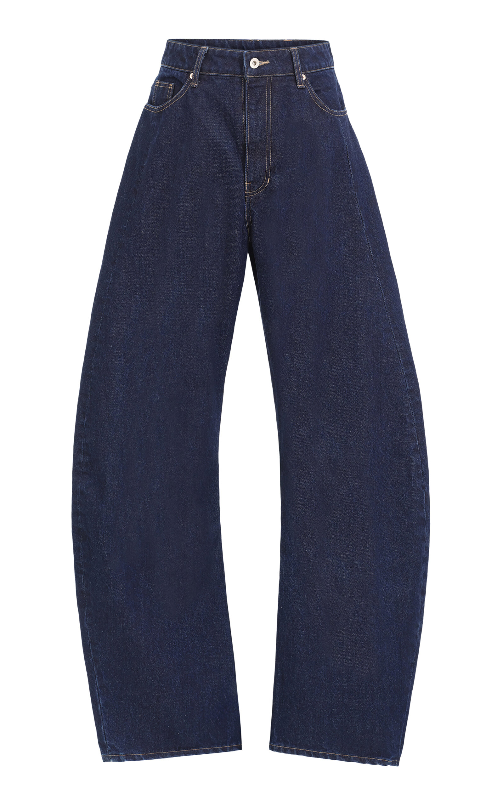 Source Unknown Elsy Barrel-leg Jeans In Blue