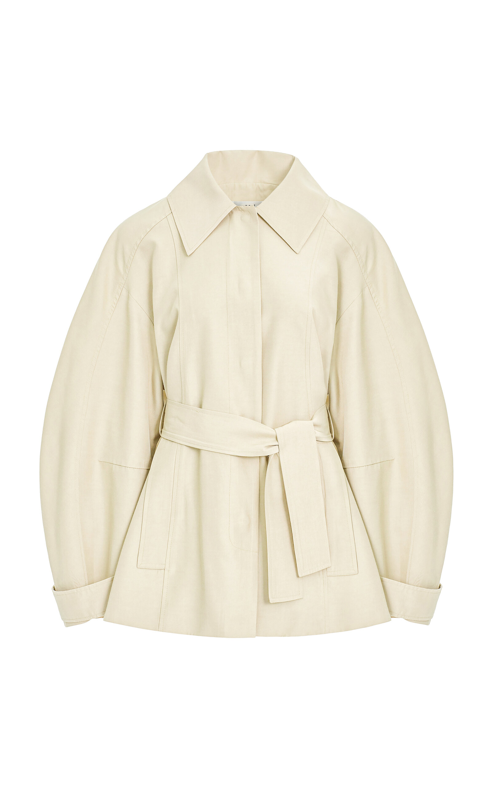 Source Unknown Roanna Cocoon Jacket In White