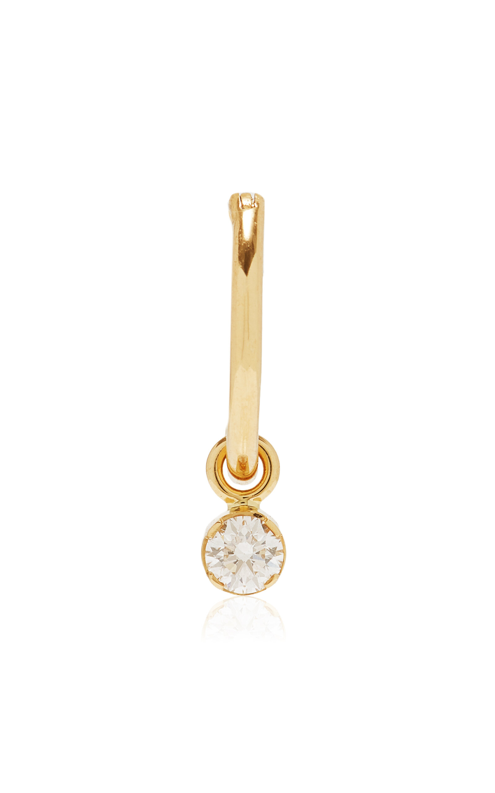 Sophie Bille Brahe - Lily 18K Yellow Gold Diamond Single Earring - Gold - OS - Moda Operandi - Gifts For Her
