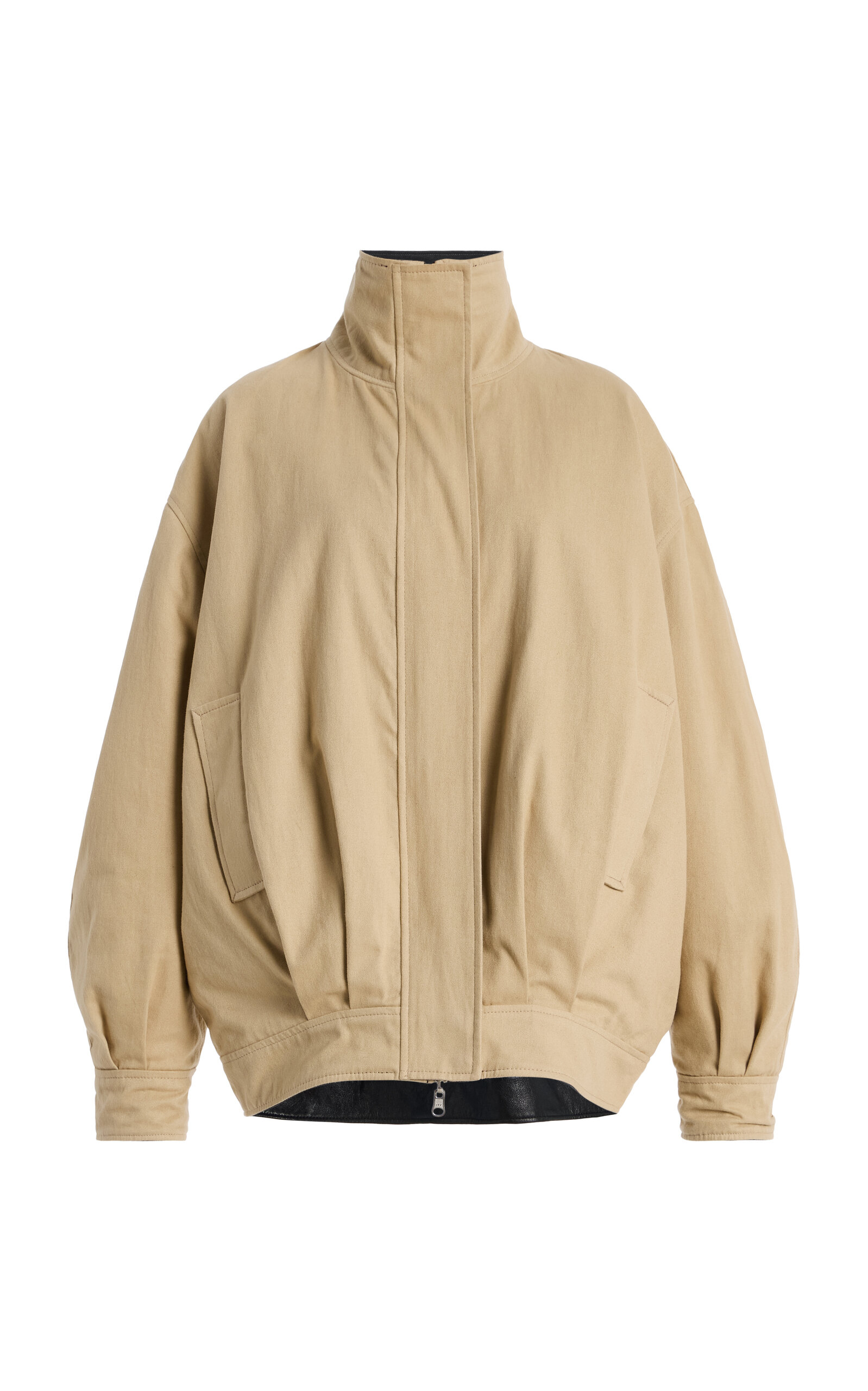 ARMA Aleria Reversible Leather Jacket - Moda Operandi