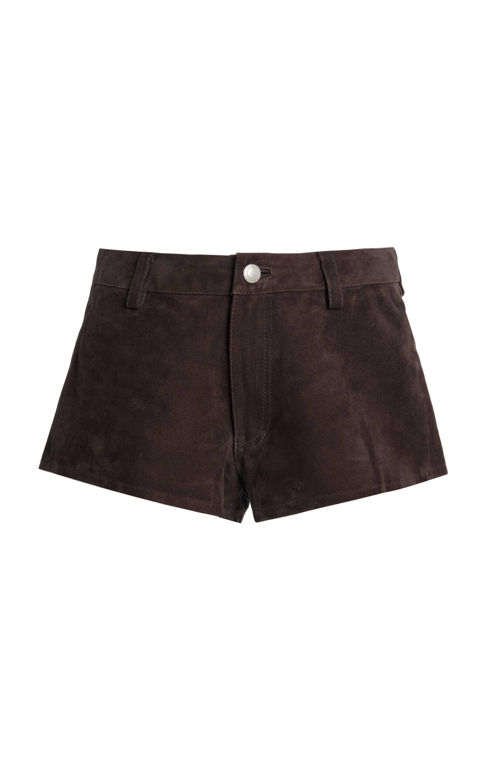 DL1961 x Olympia of Greece Exclusive Abby Suede Short - Moda Operandi
