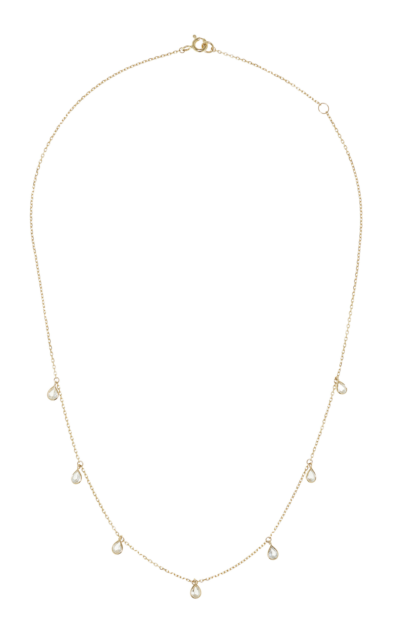 Pascale Monvoisin - Palerme 9K Gold Sapphire Necklace - Gold - OS - Moda Operandi - Gifts For Her
