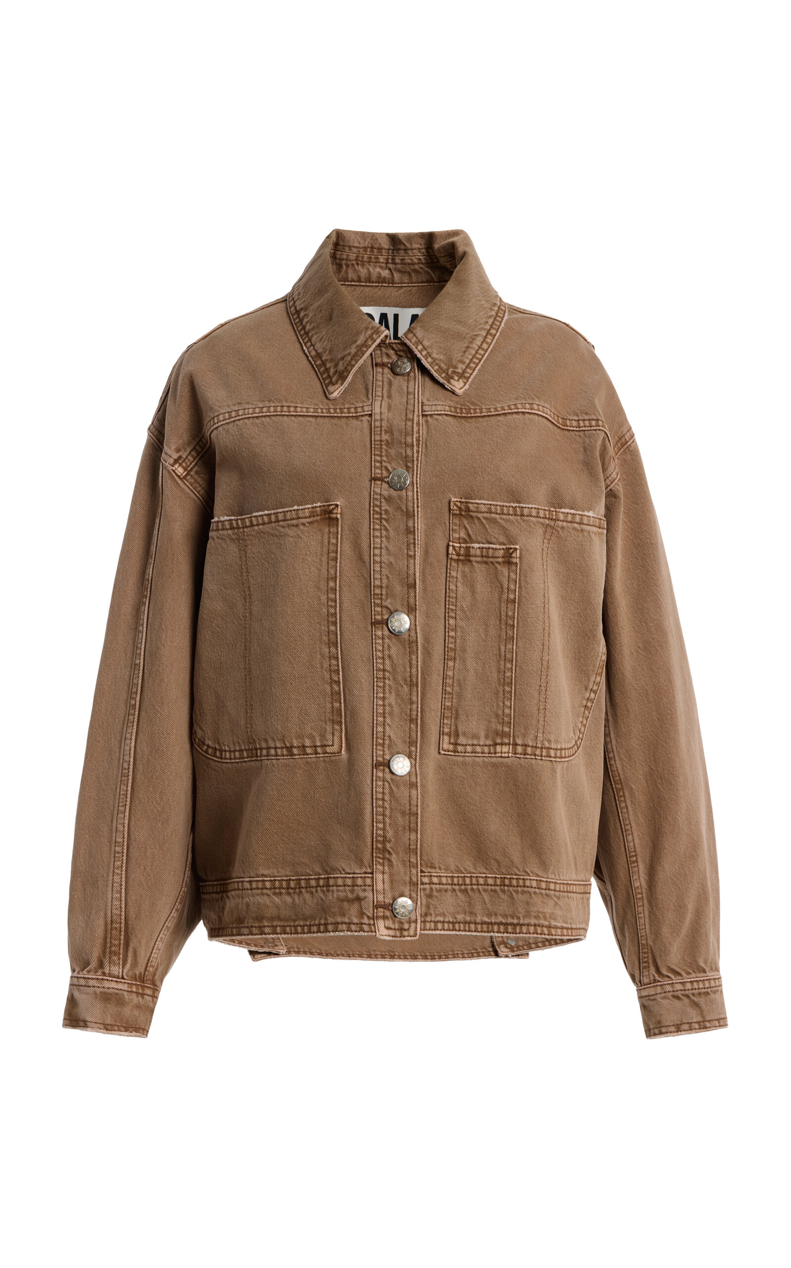 Dala Lido Denim Jacket In Brown