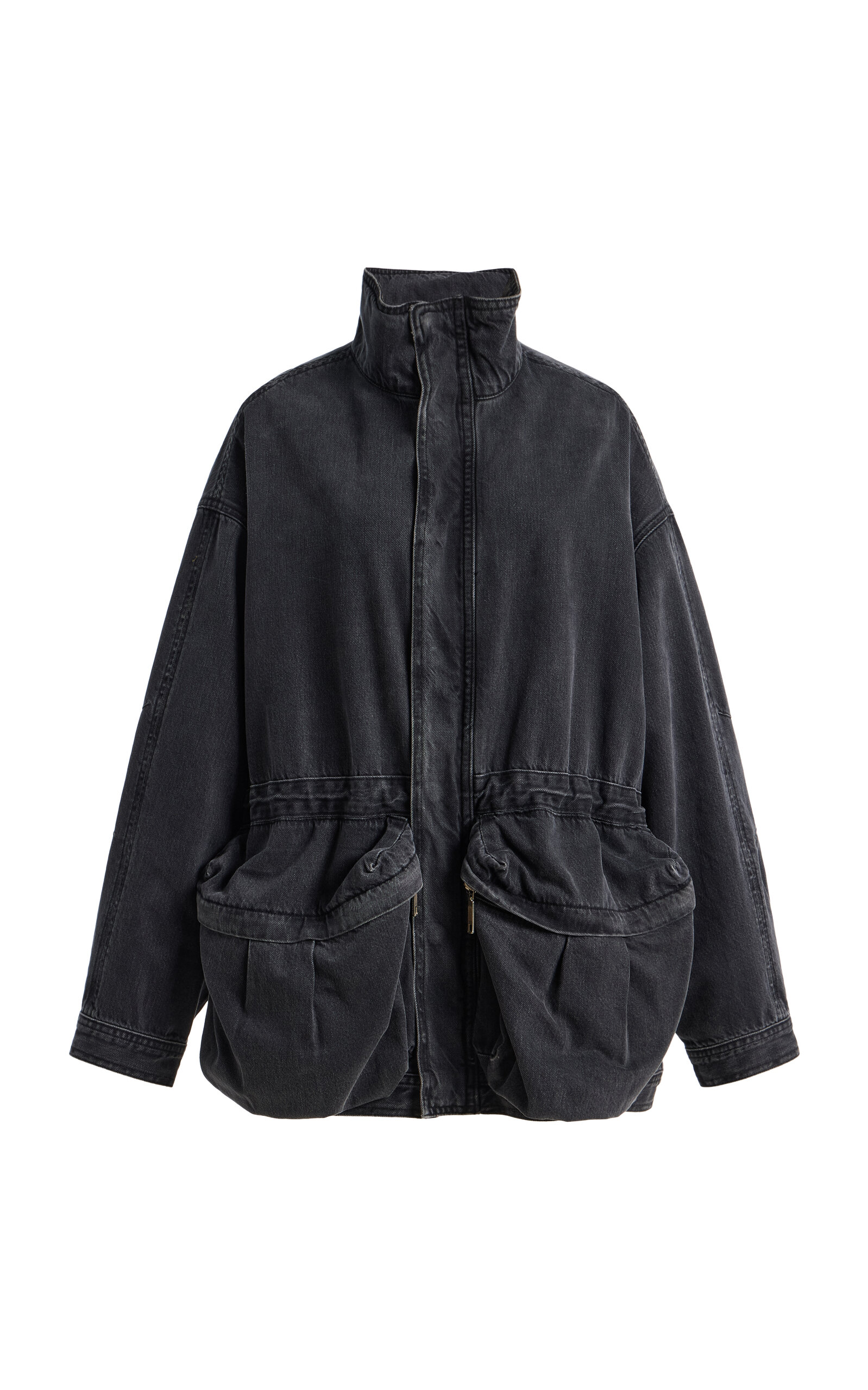 Dala Mountain Denim Jacket In Black