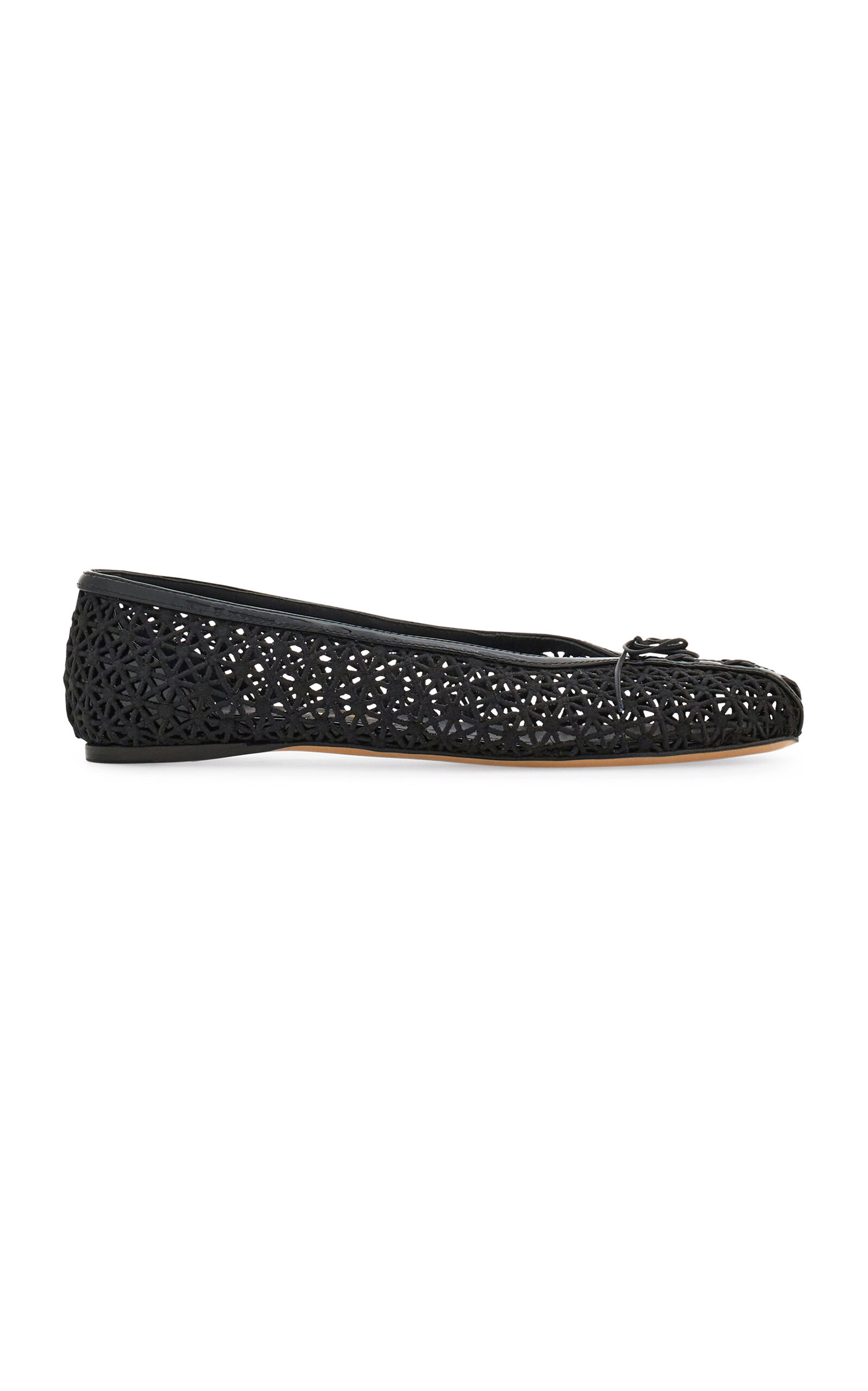 Ferragamo Sammy Lace Ballet Flats - Moda Operandi