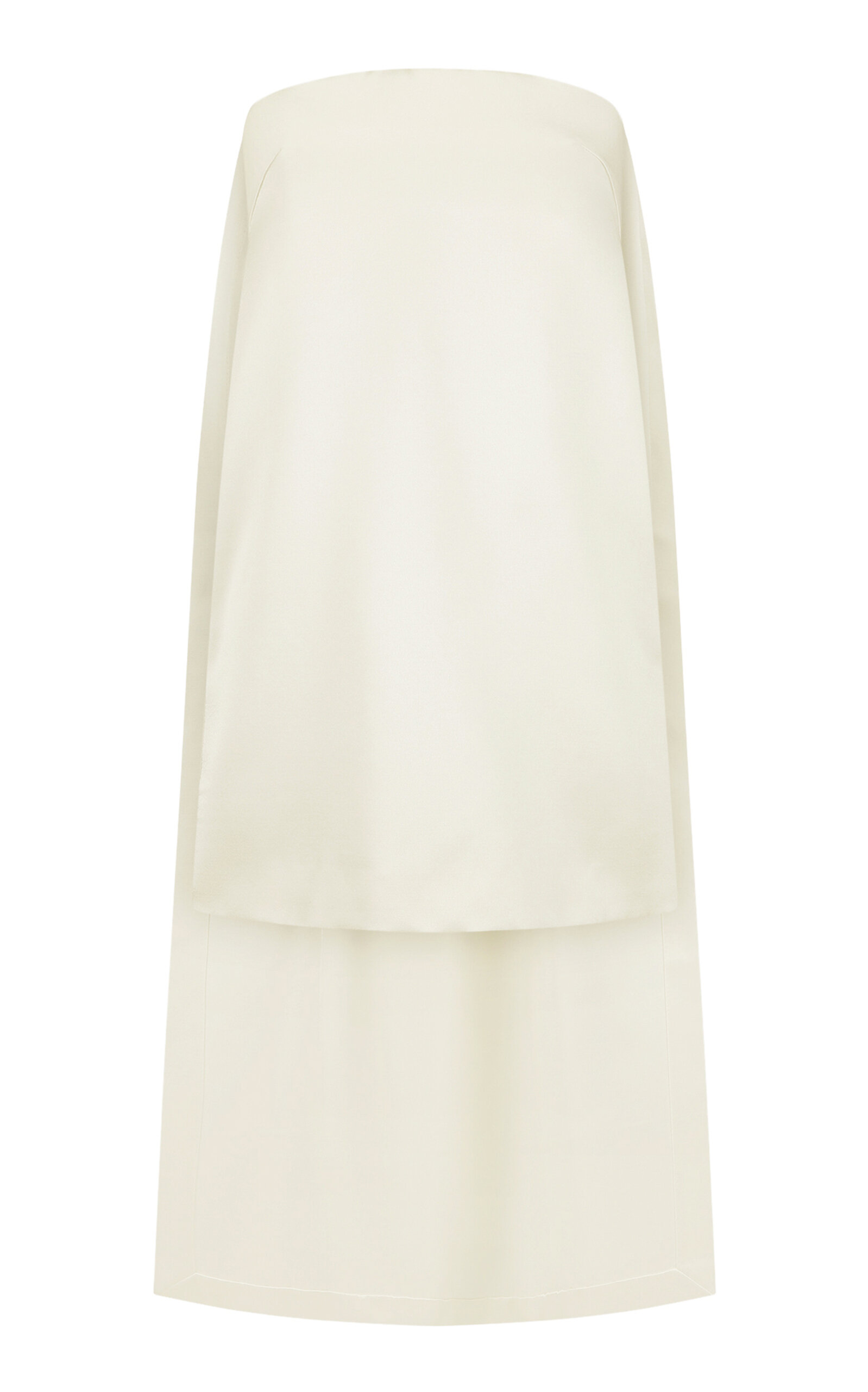 Harris Tapper - Exclusive Coppola Satin Faille Mini Dress - Ivory - AU 8 - Moda Operandi