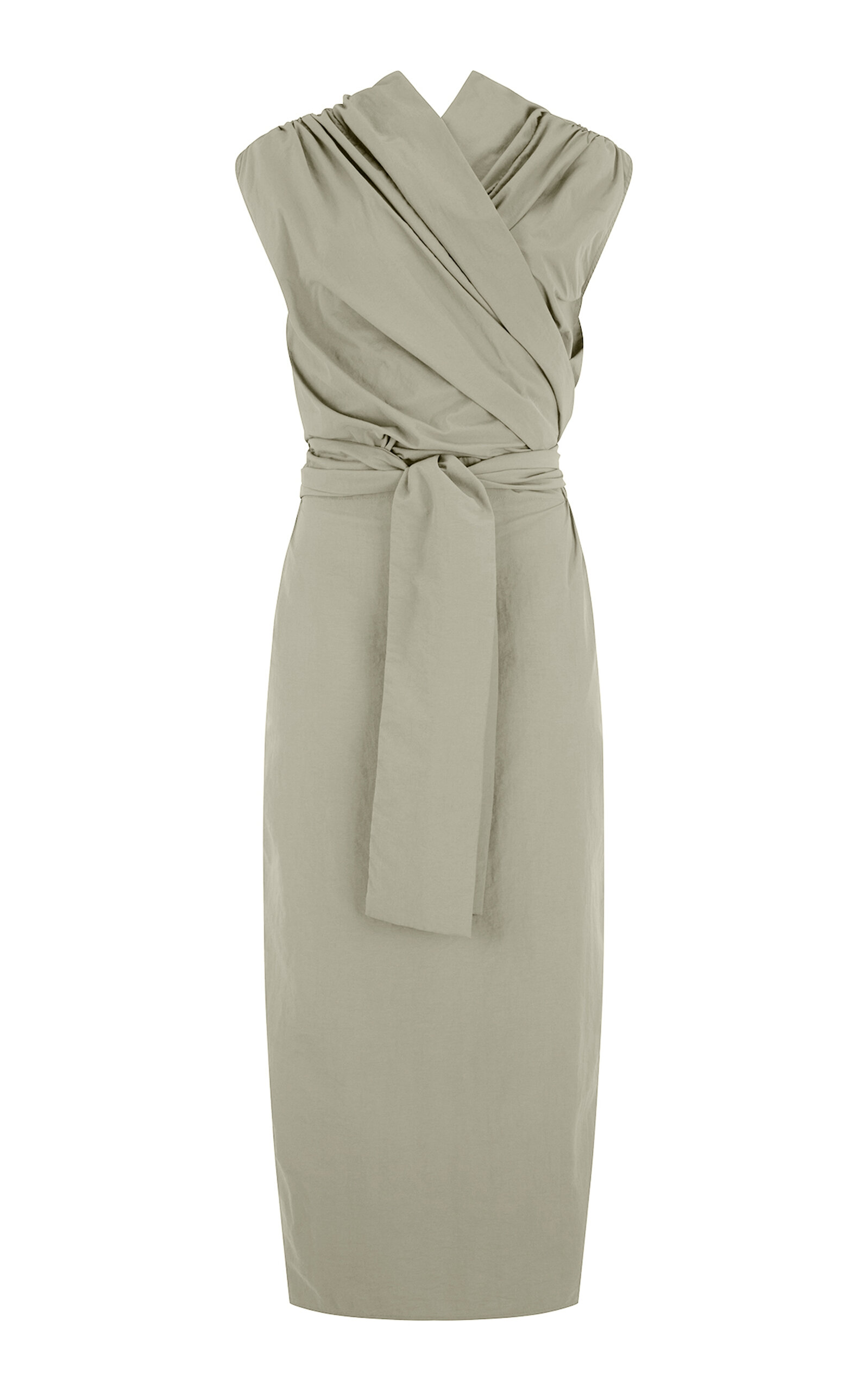 Harris Tapper - Chaimberlain Nylon Maxi Dress - Grey - AU 6 - Moda Operandi