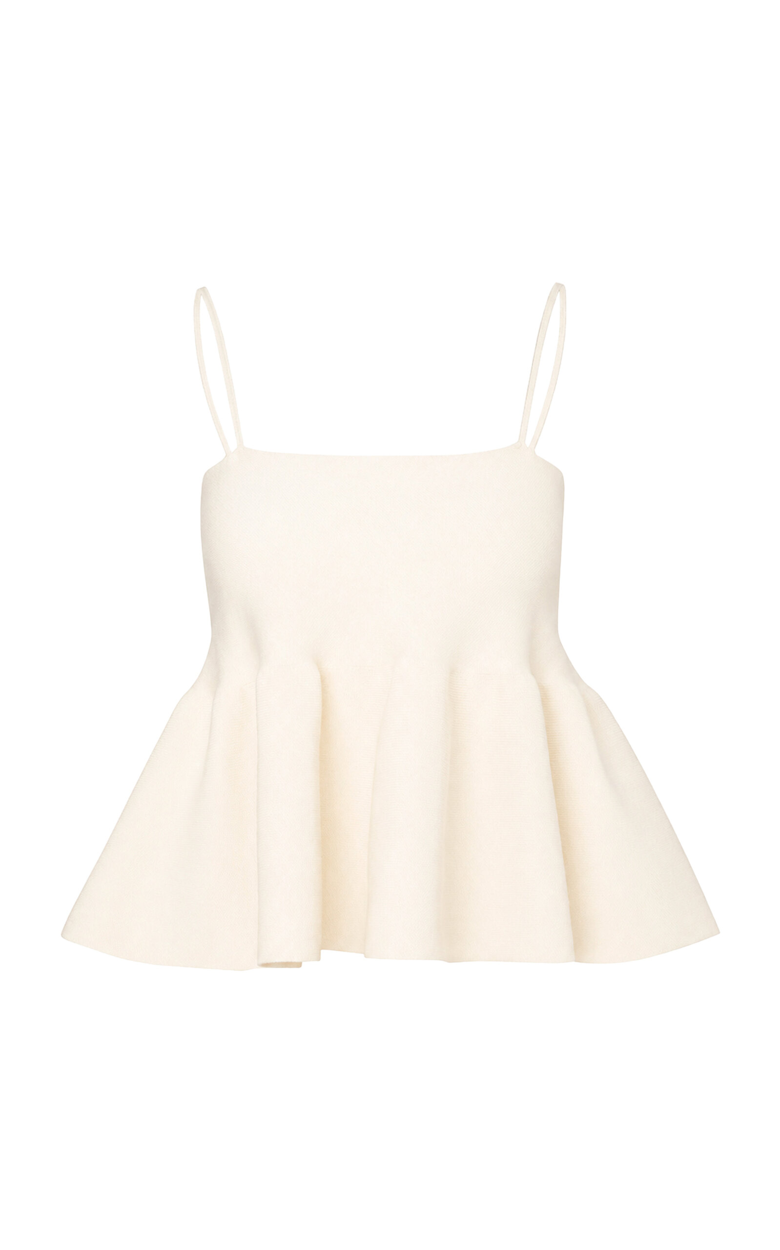 Pepa Pombo Nira Top In Off-white