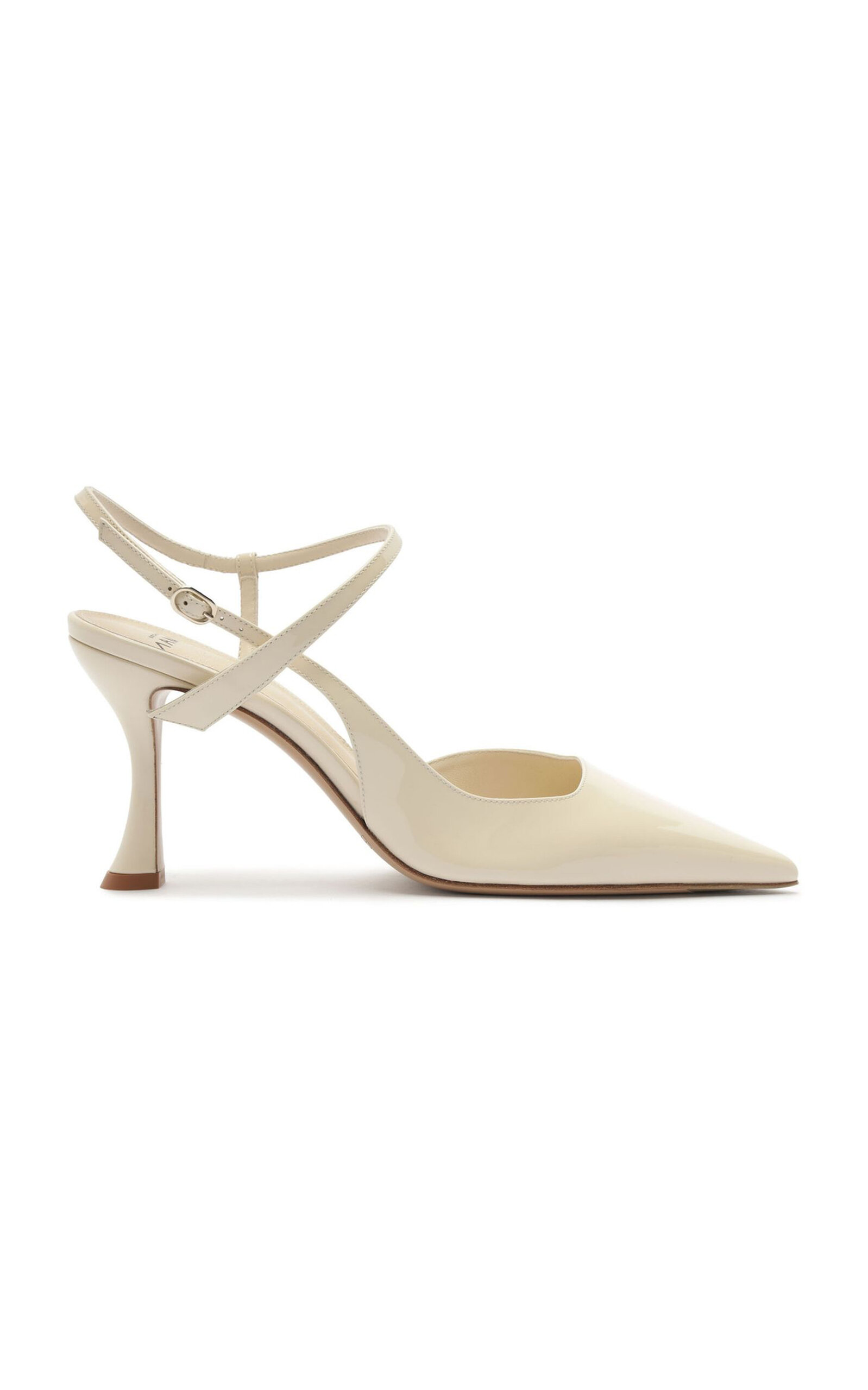 Alexandre Birman Tita Wrap Patent Leather Pumps - Moda Operandi