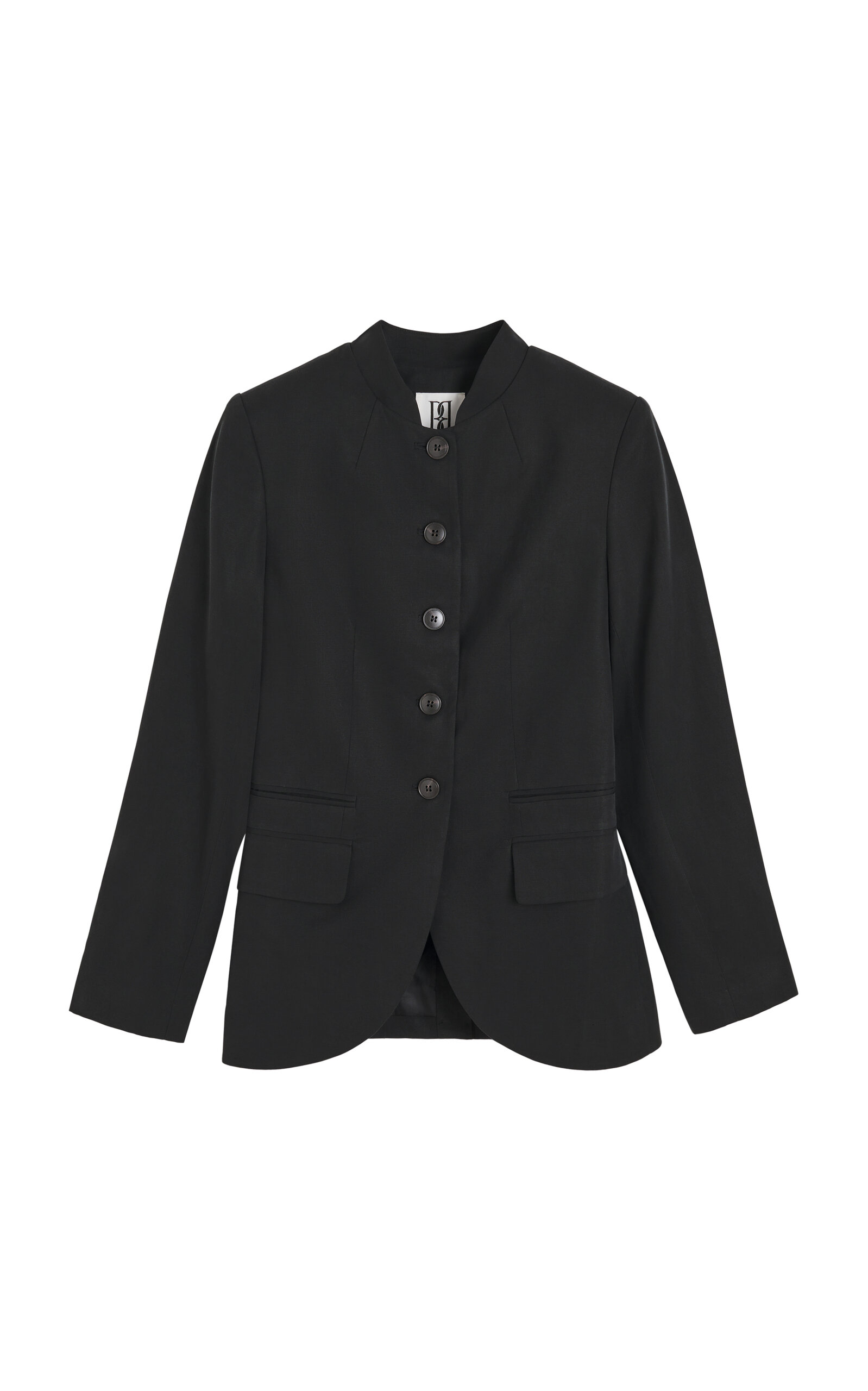 By Malene Birger Claye Linen-Blend Blazer - Moda Operandi