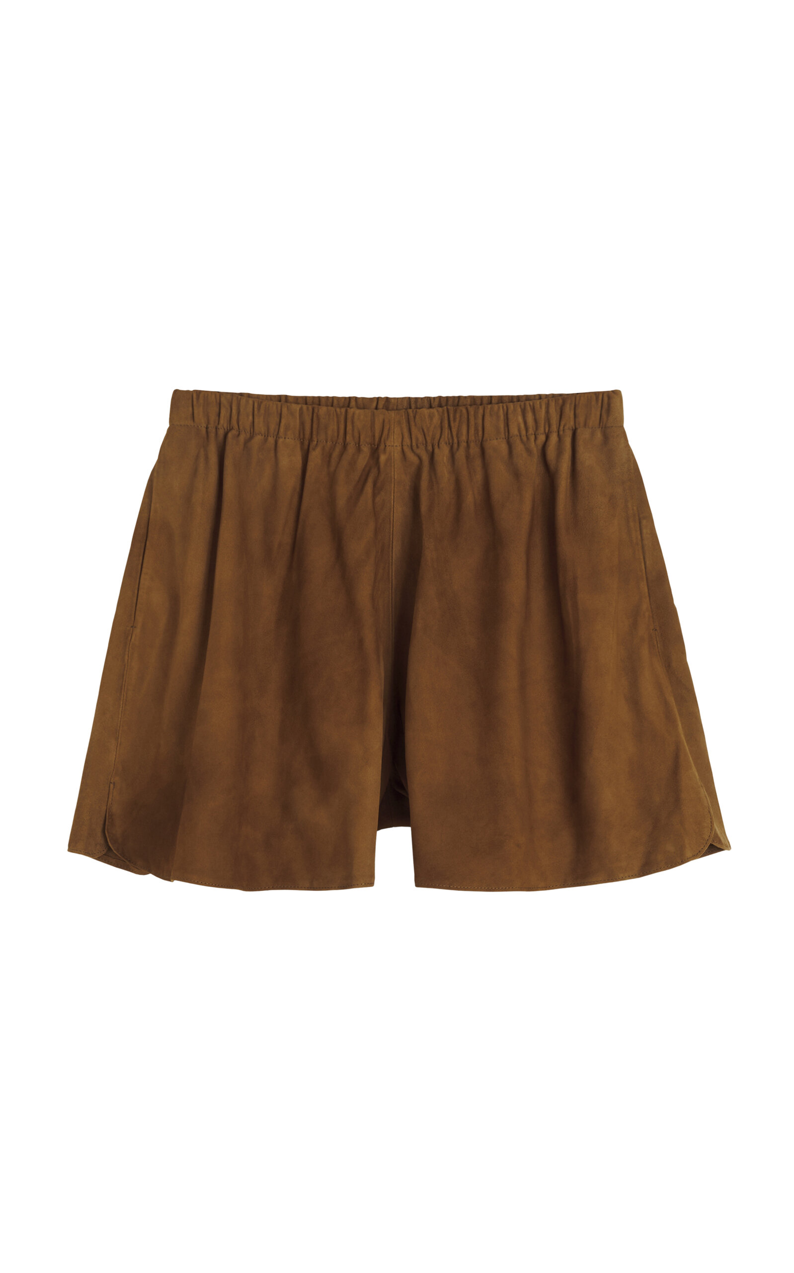 By Malene Birger Marie Suede Shorts - Moda Operandi