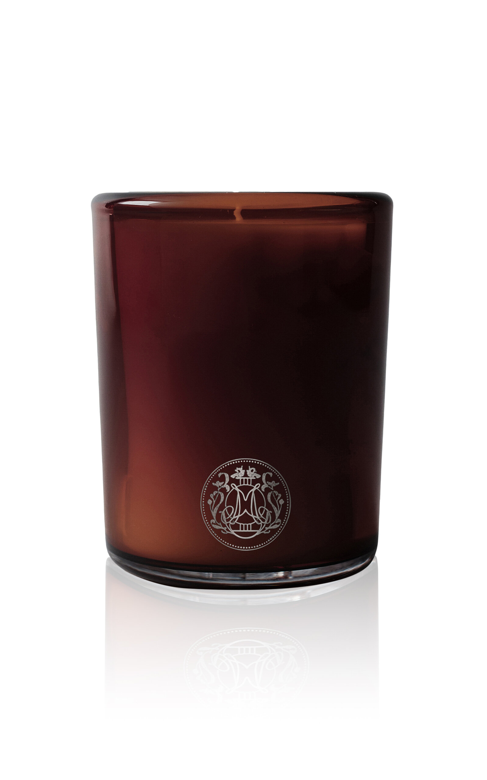 Memoire Mémoire - Ironwood Handblown Glass Candle; Classic - Red
