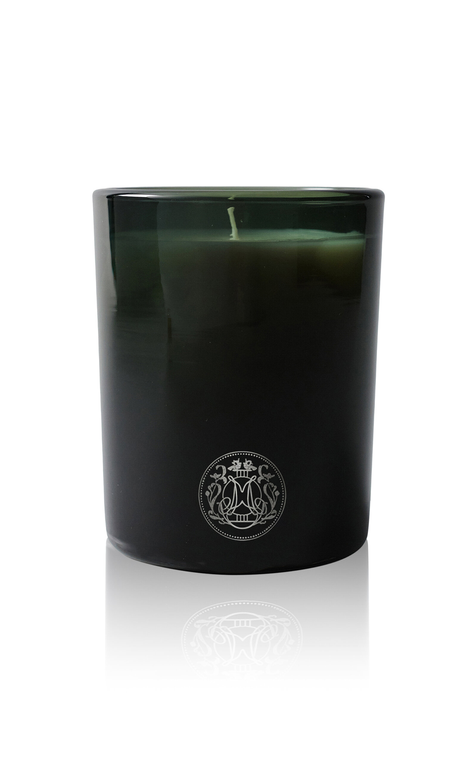 Memoire Mémoire - Verdigris Handblown Glass Candle; Classic - Green