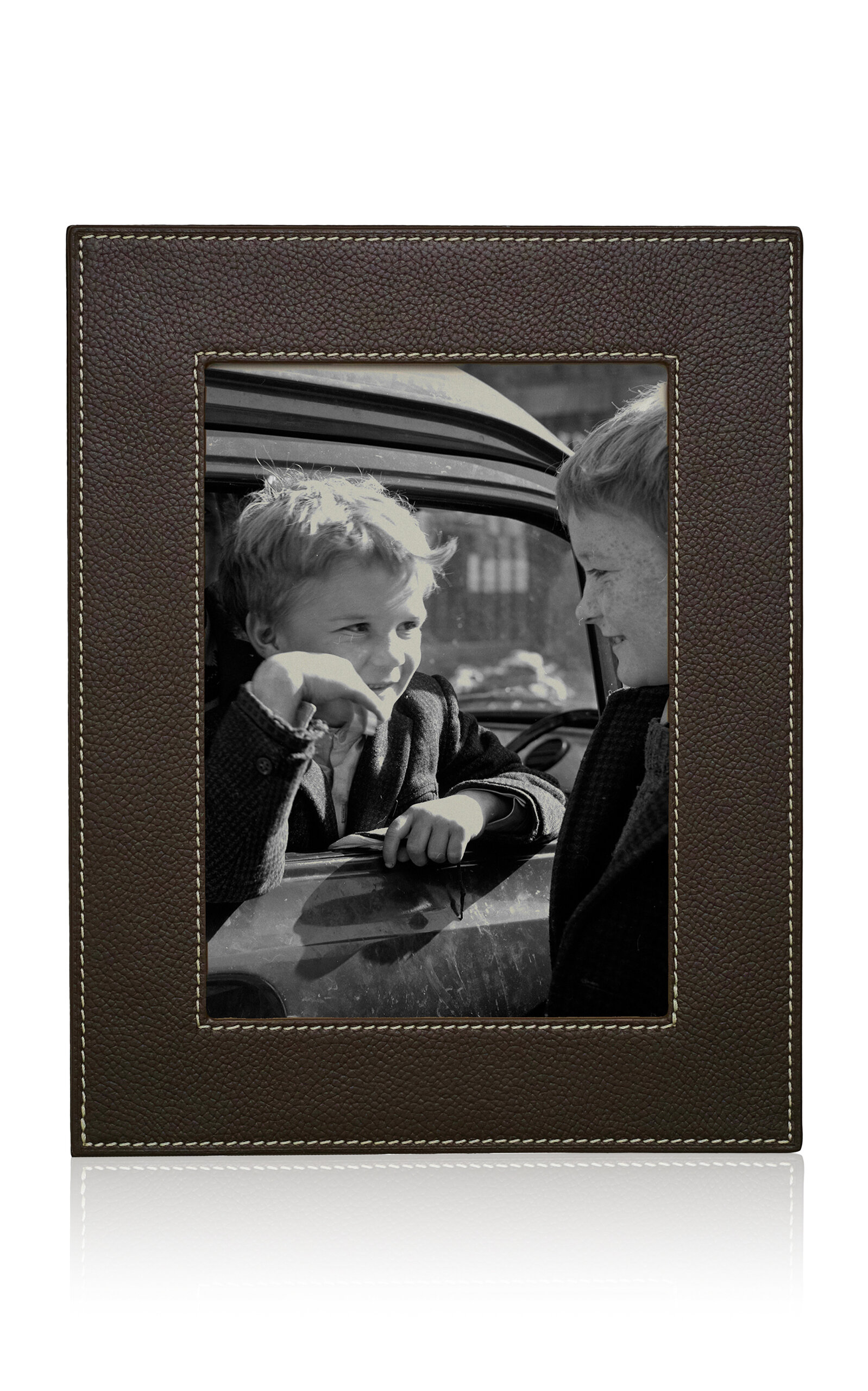 Memoire Mémoire - Chelsea Leather Picture Frame - Brown