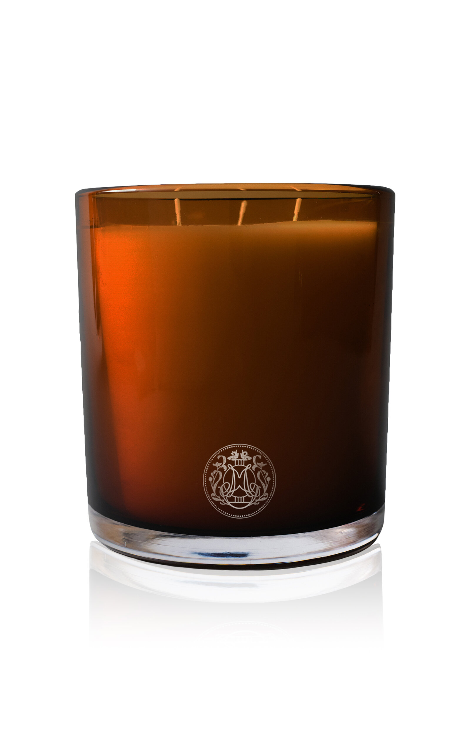 Memoire Mémoire - Drawing Room Handblown Glass Candle; Grand - Bronze