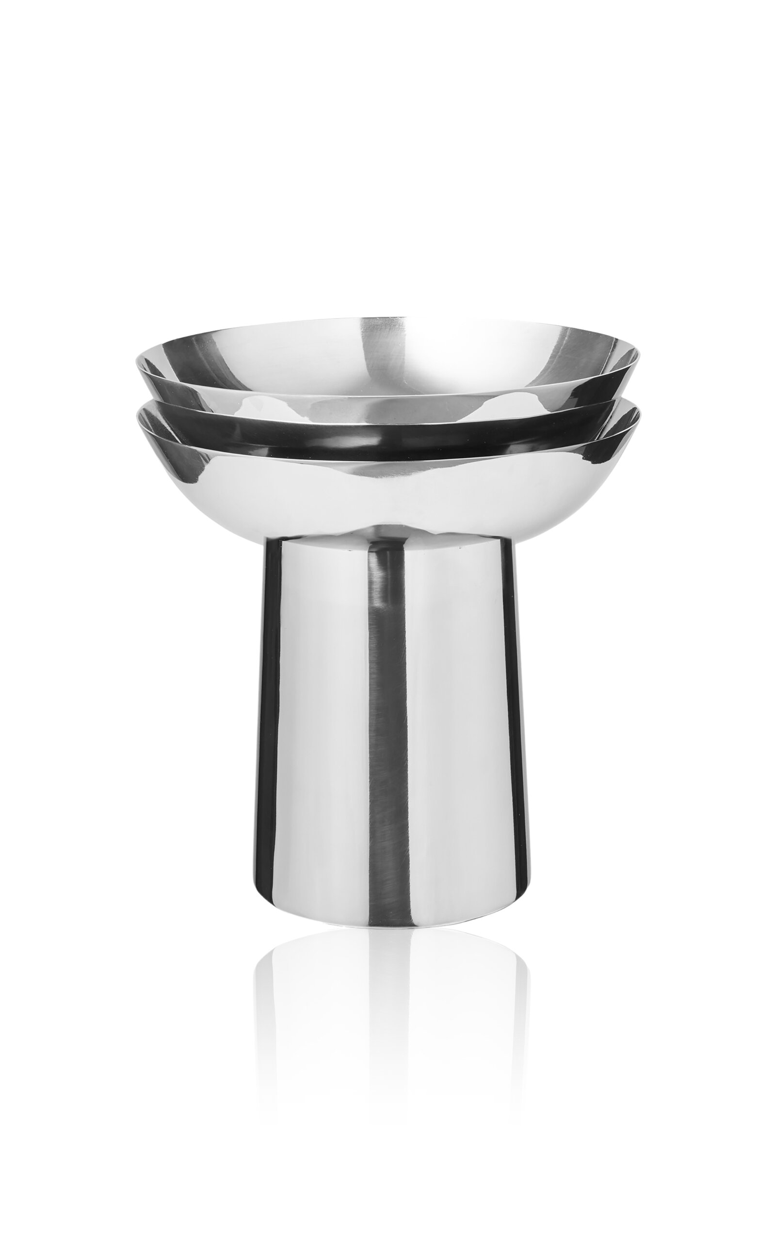 Louise Roe - Fountain Vase 02 - Silver