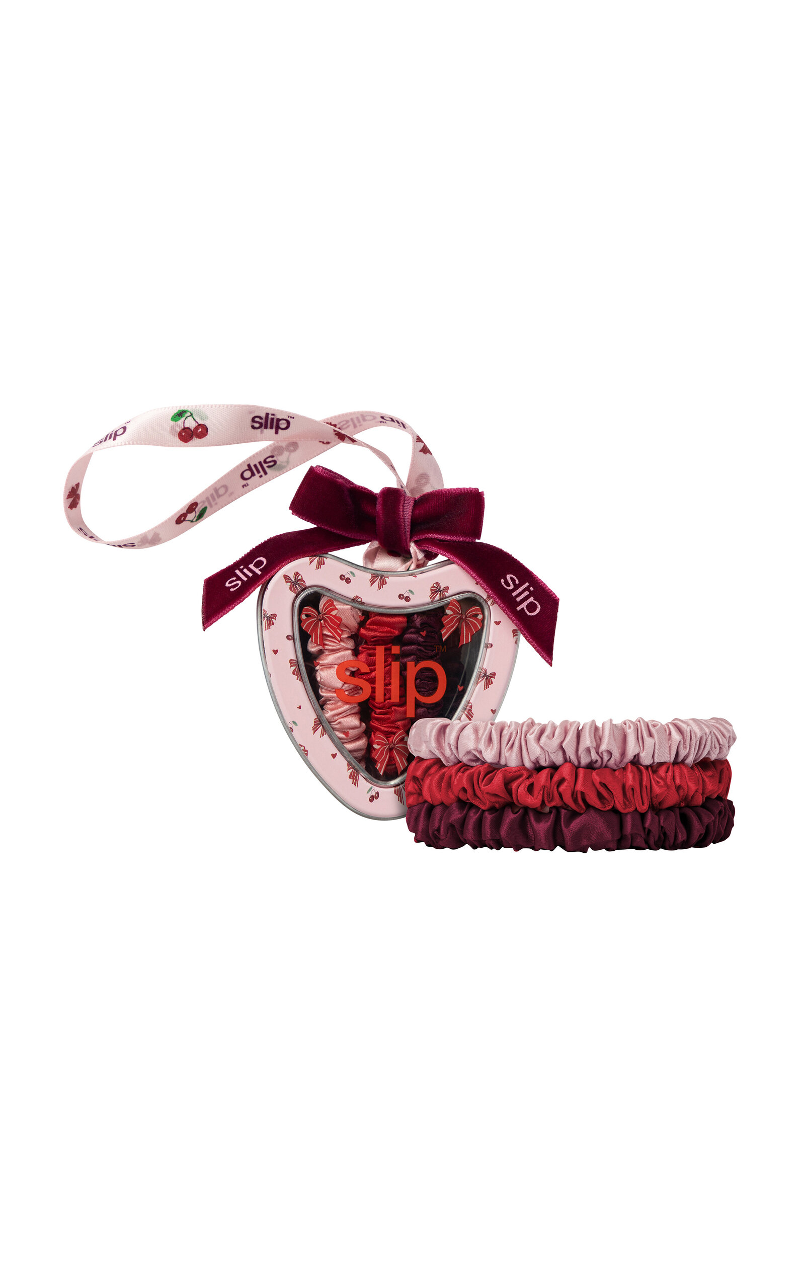 Slip - Silk Skinny Scrunchie Ornament - Multi - OS - Moda Operandi
