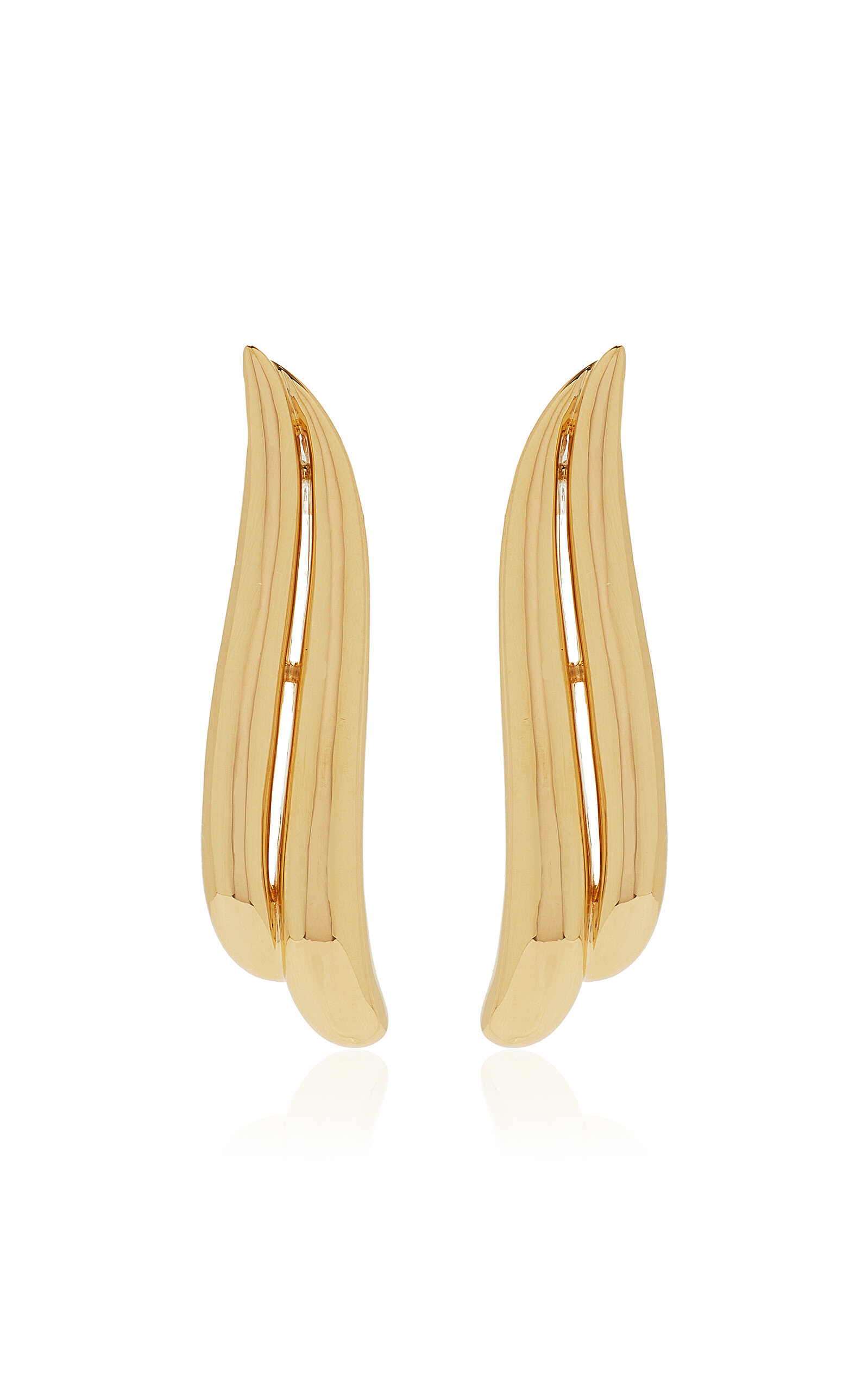 Anita Ko - Large Eclipse 18K Yellow Gold Earrings - Gold - OS - Moda Operandi - Gifts For Her