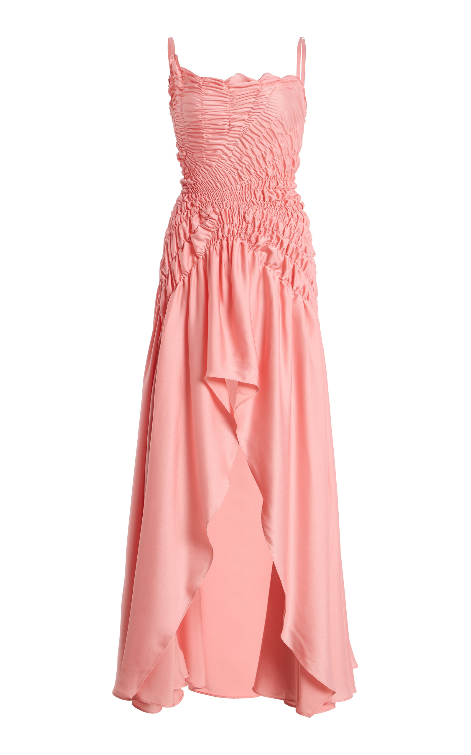 GEORGIA HARDINGE - Eclipse Jersey Maxi Dress - Pink - UK 12 - Moda Operandi