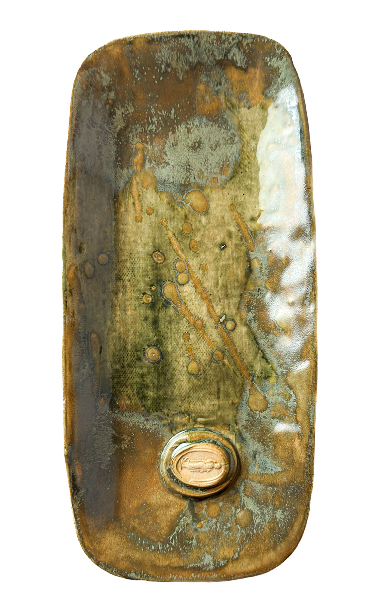 Jeanette Morrow - Minerva Medica Intaglio Christina Tray - Green - Moda Operandi