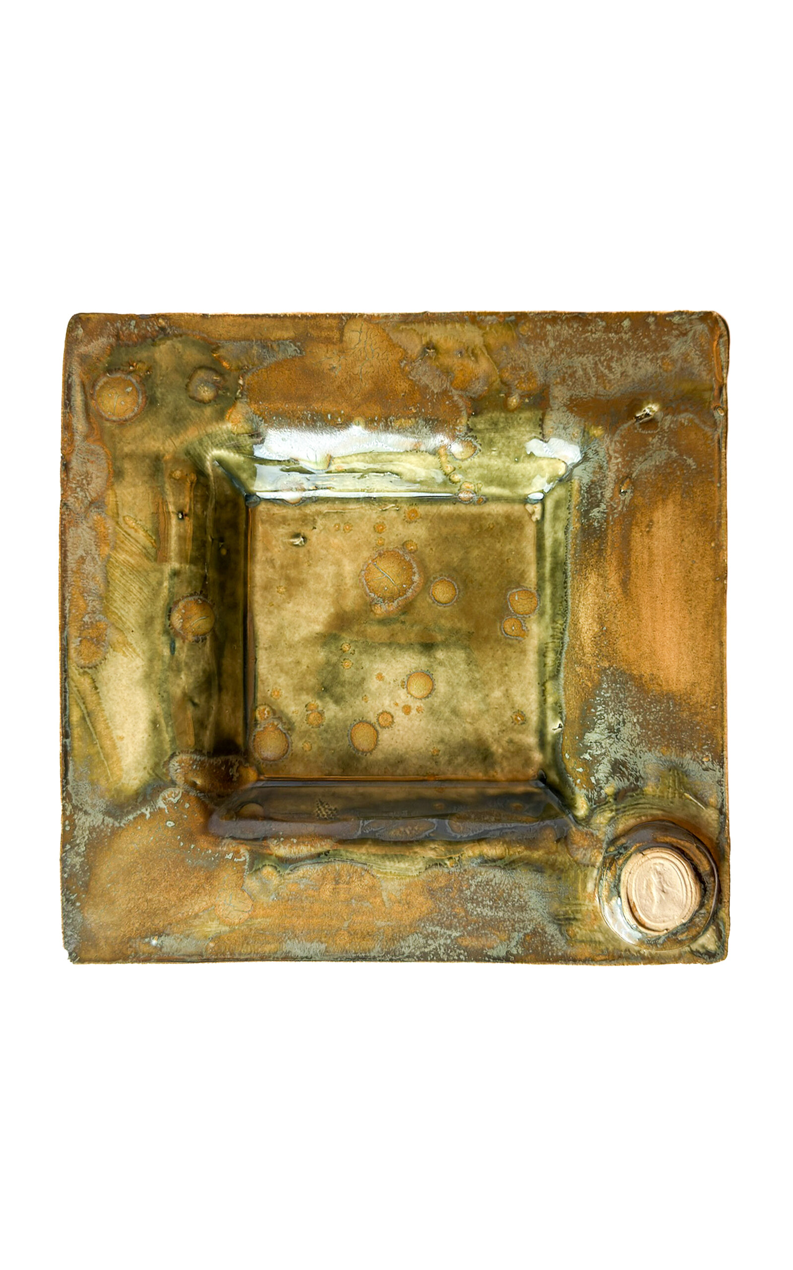Jeanette Morrow - Ceres Intaglio Anna Dish - Green - Moda Operandi