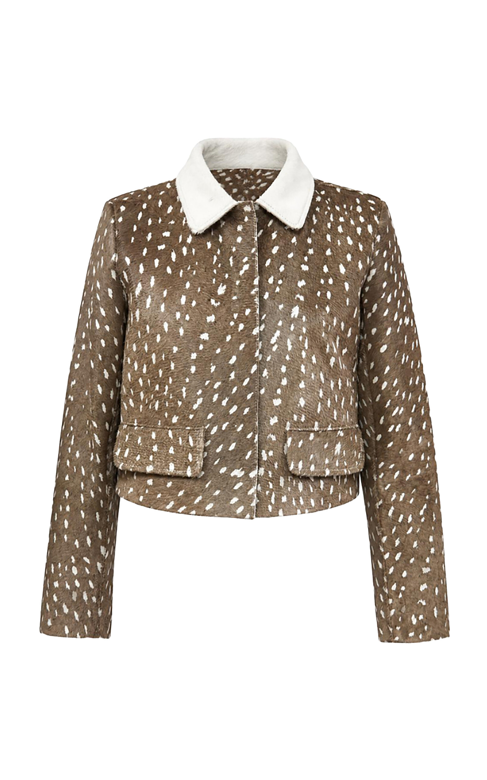 Zut The Corvette Leather Jacket In Animal