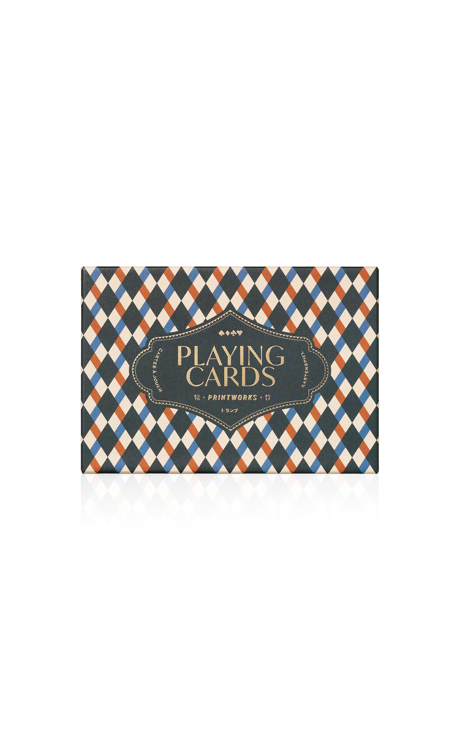 Printworks - Bazaar - Double Playing Cards - Multi In Blue