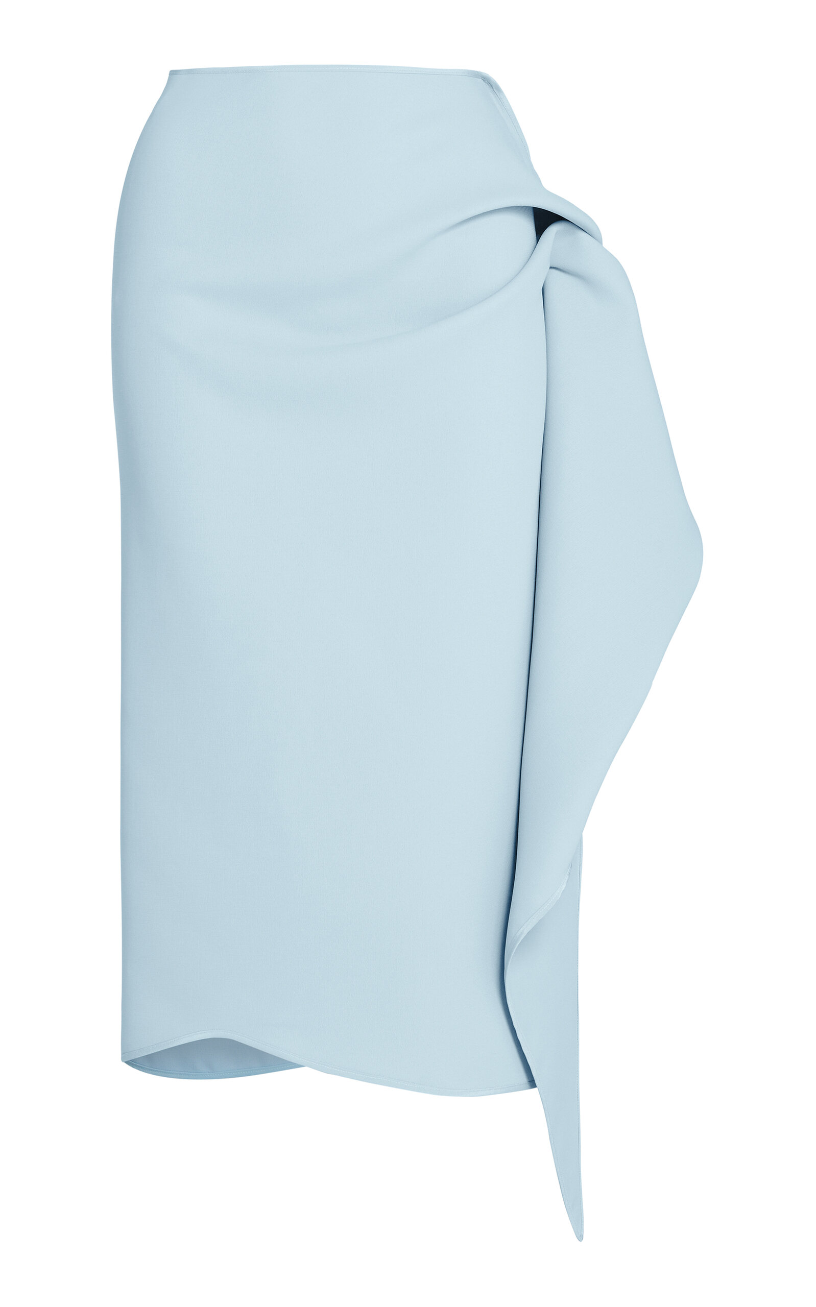 Maticevski Courtesy Midi Skirt In Turquoise