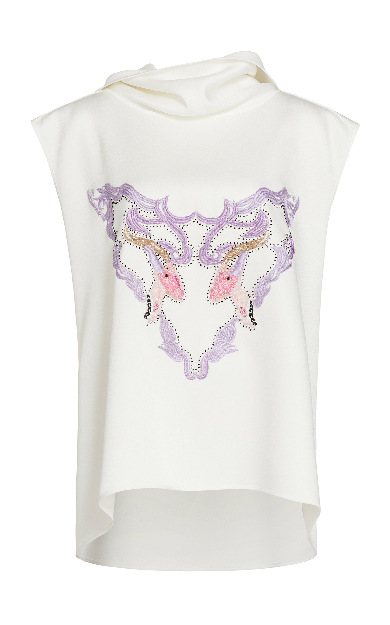 Maticevski Illustrate Blouse In White