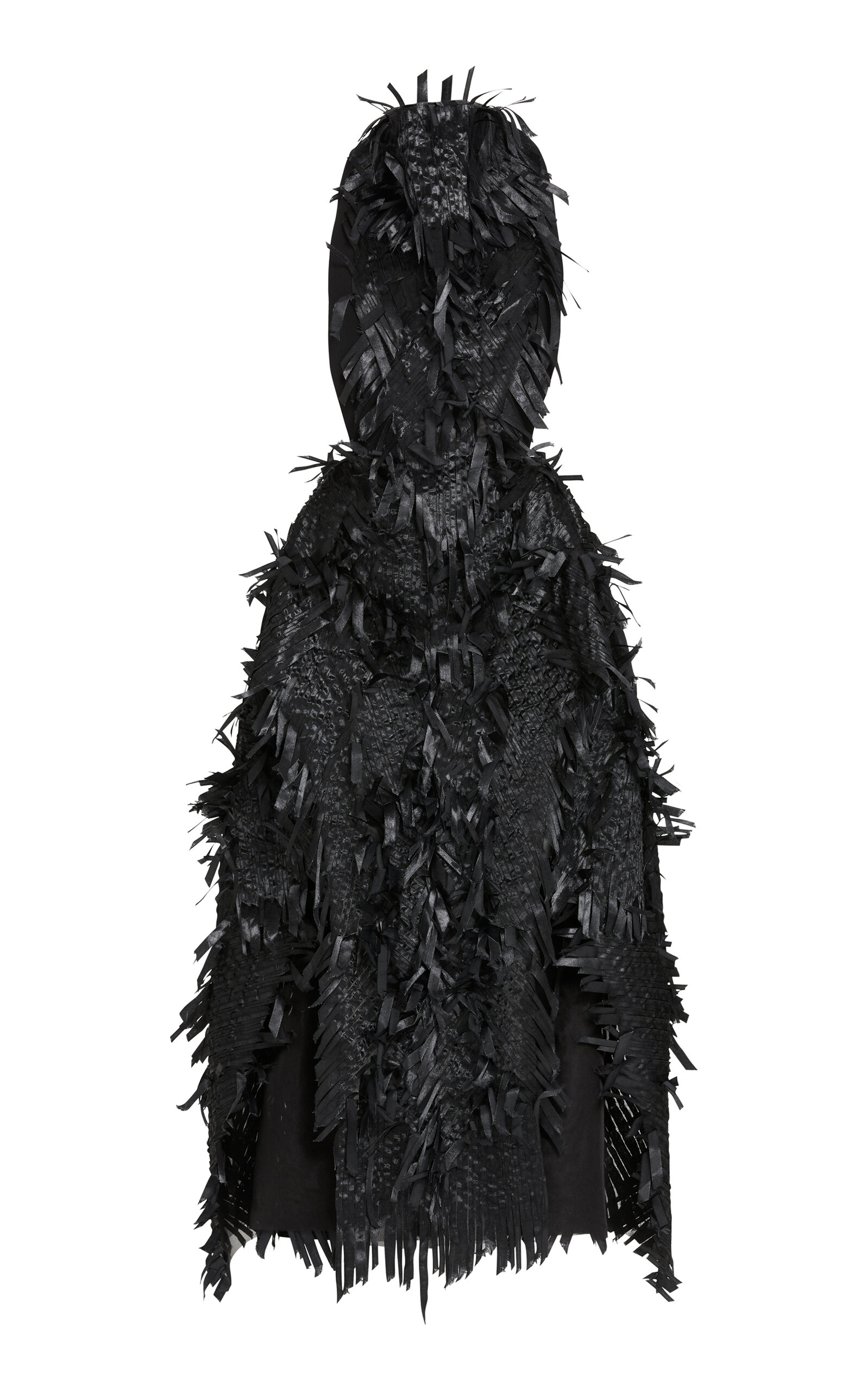 Maticevski Determiner Silk Maxi Dress In Black