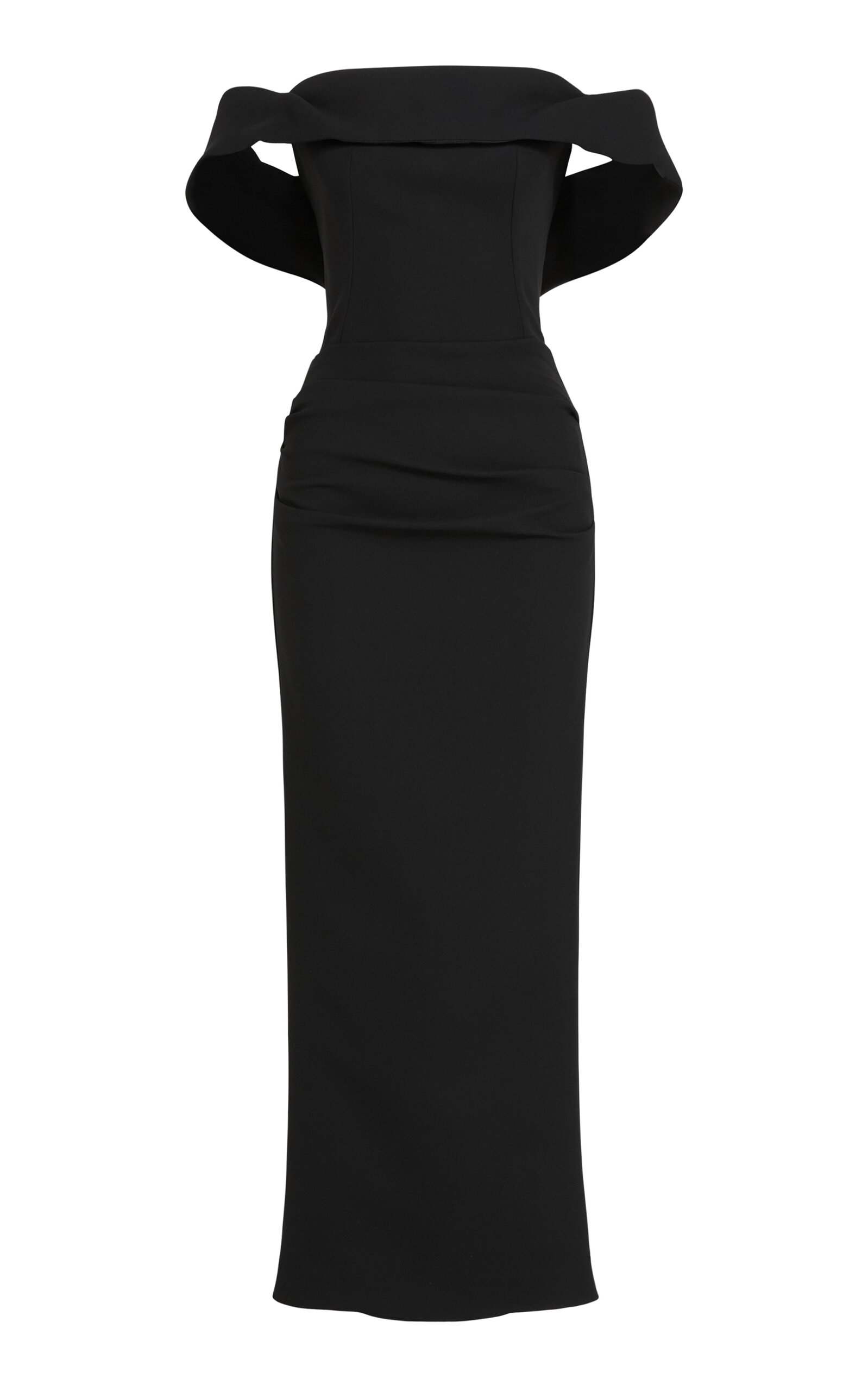 Maticevski Resolve Midi Dress In Black
