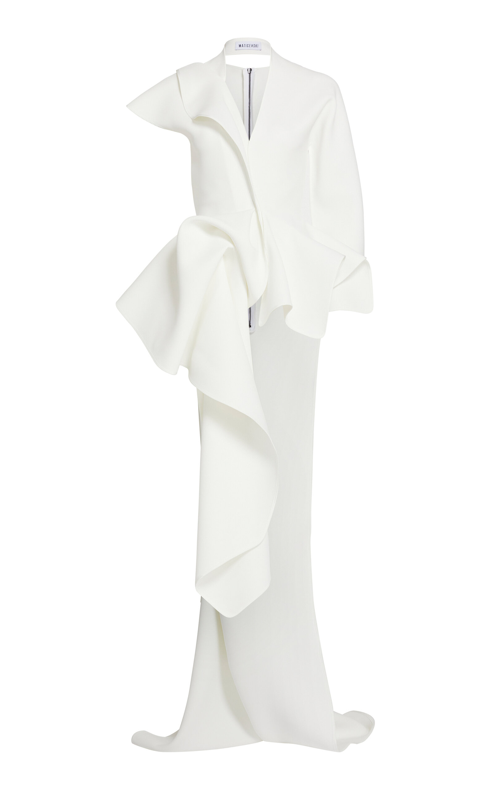 Maticevski Vivacity Gown In White