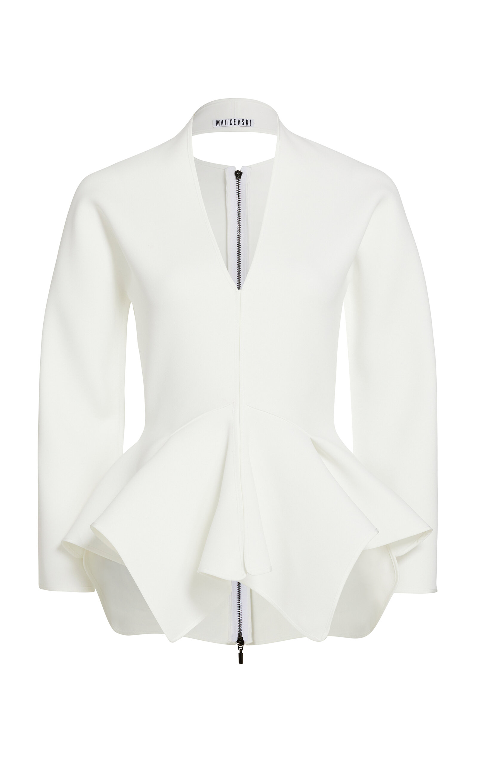 Maticevski Pinto Top In White