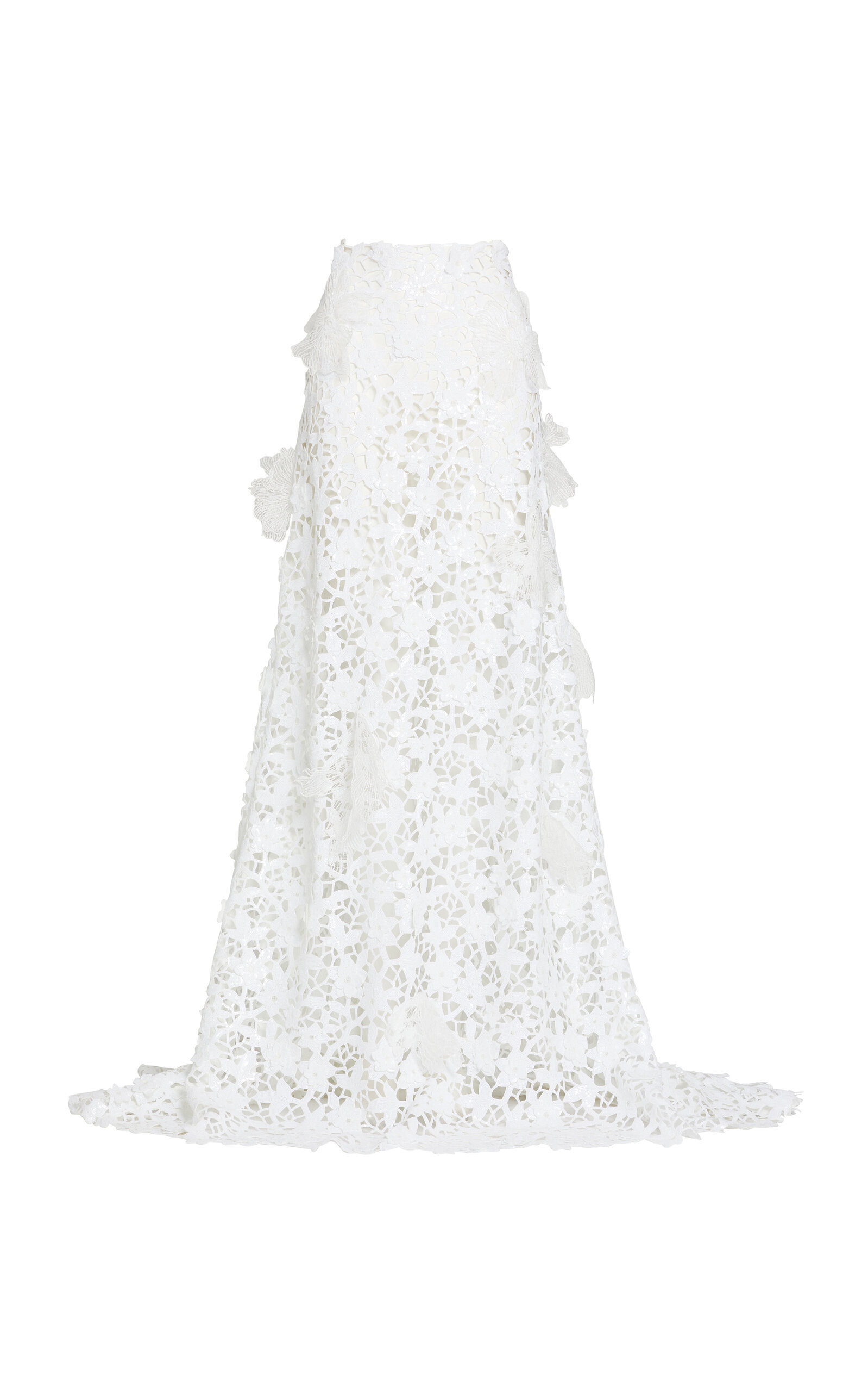 Maticevski Tendency Maxi Skirt In White
