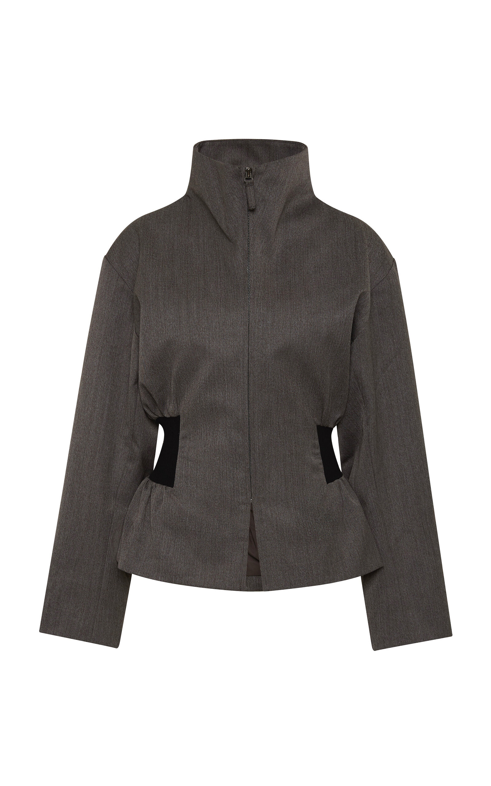 St. Agni Contour Wool-Blend Flight Jacket - Moda Operandi