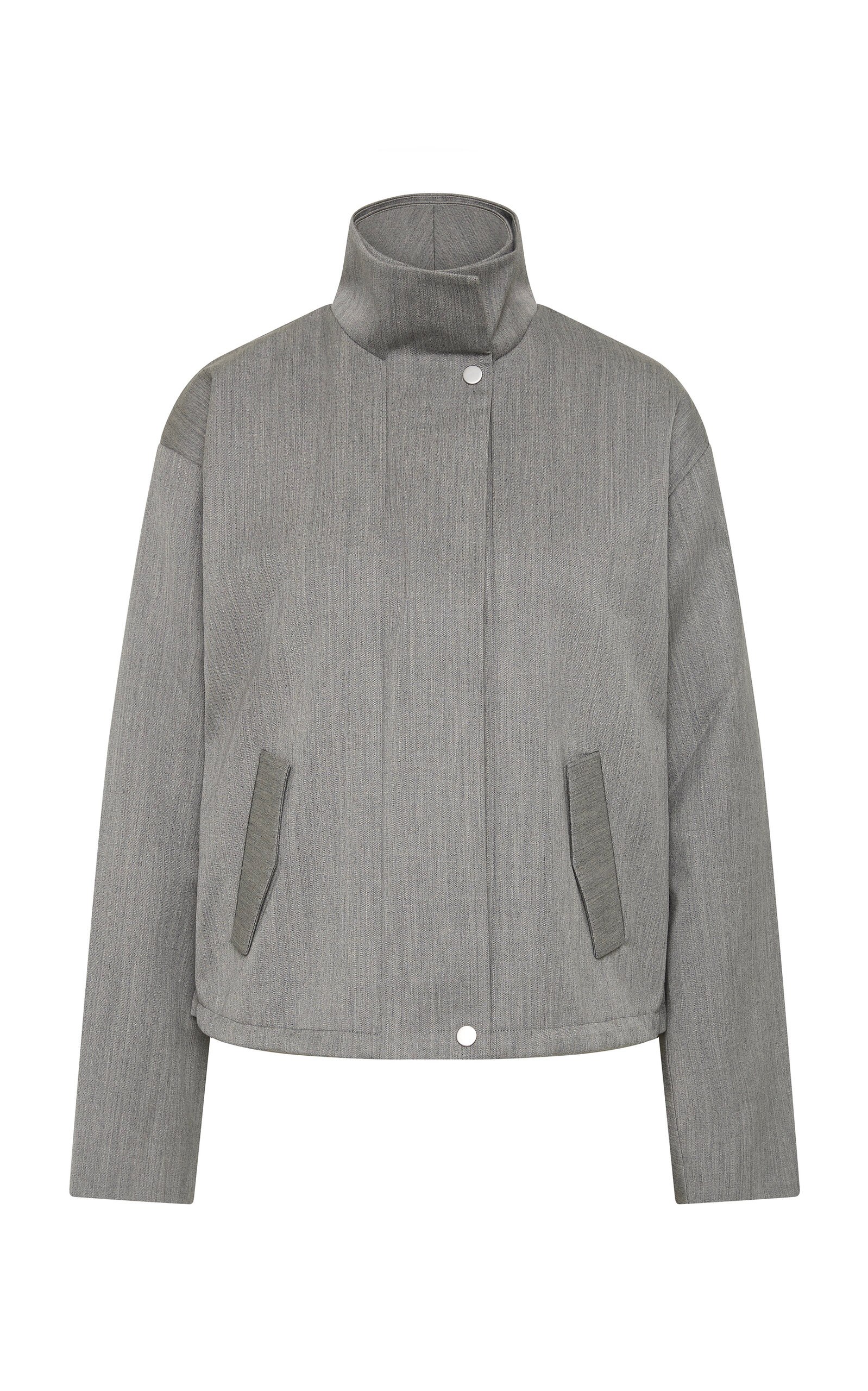 St. Agni Wool-Blend Flight Jacket - Moda Operandi