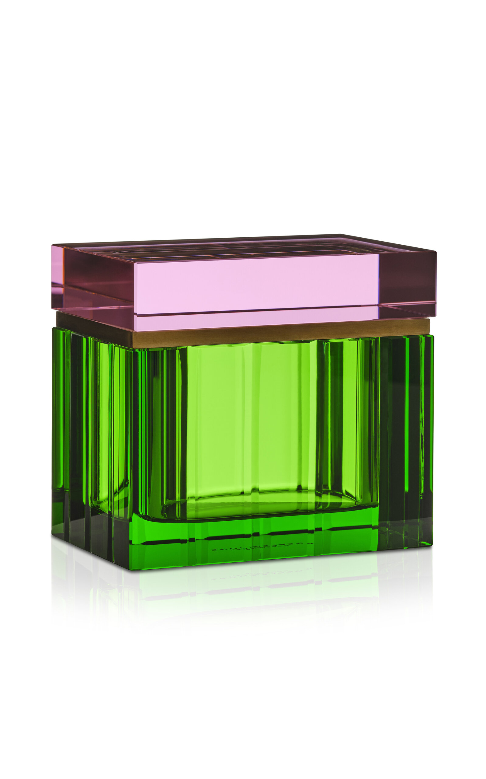 Reflections Copenhagen - Peony Crystal And Onyx Trinket - Green