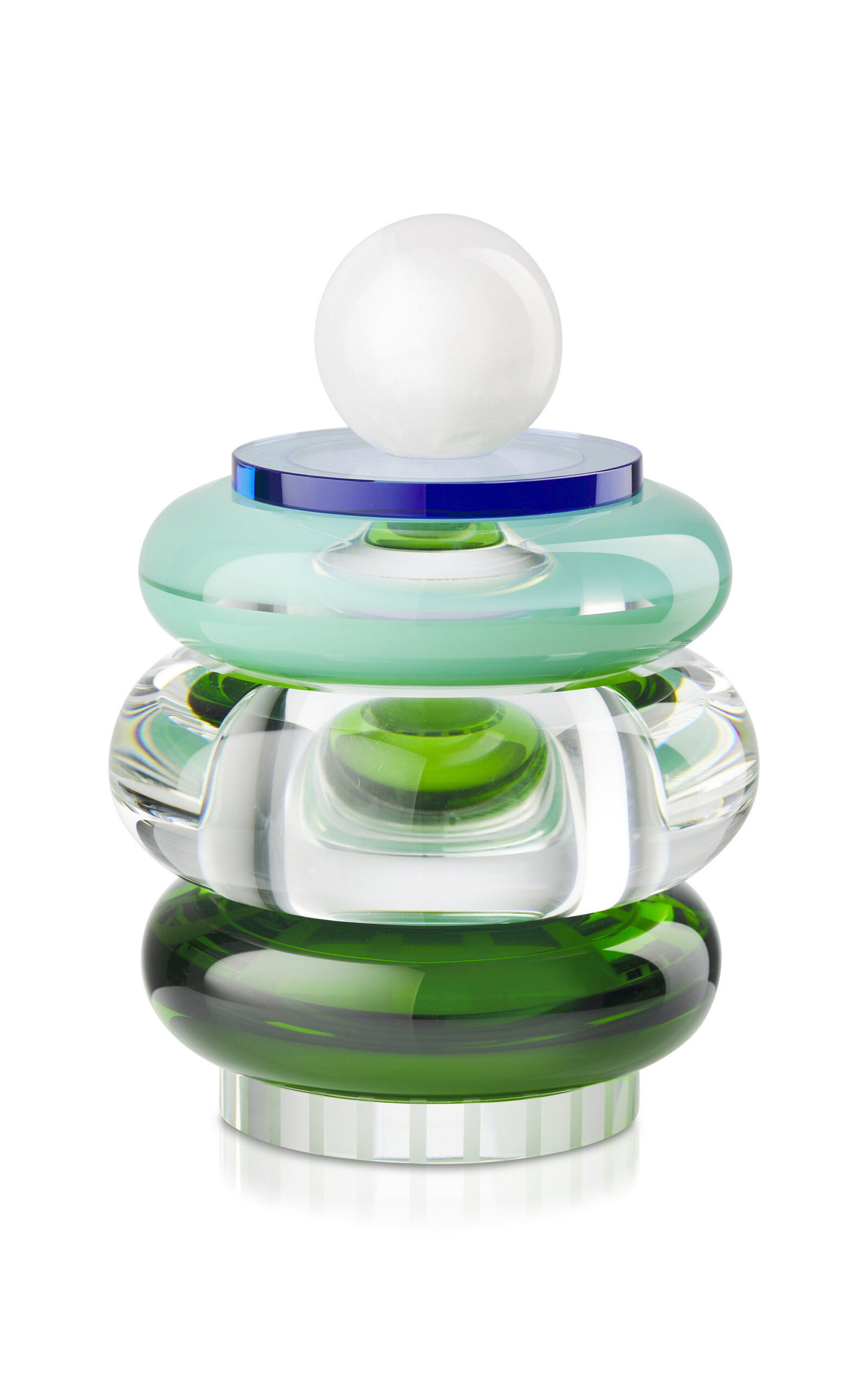 Reflections Copenhagen - Perla Crystal And Onyx Bonbonniere - Blue In Green
