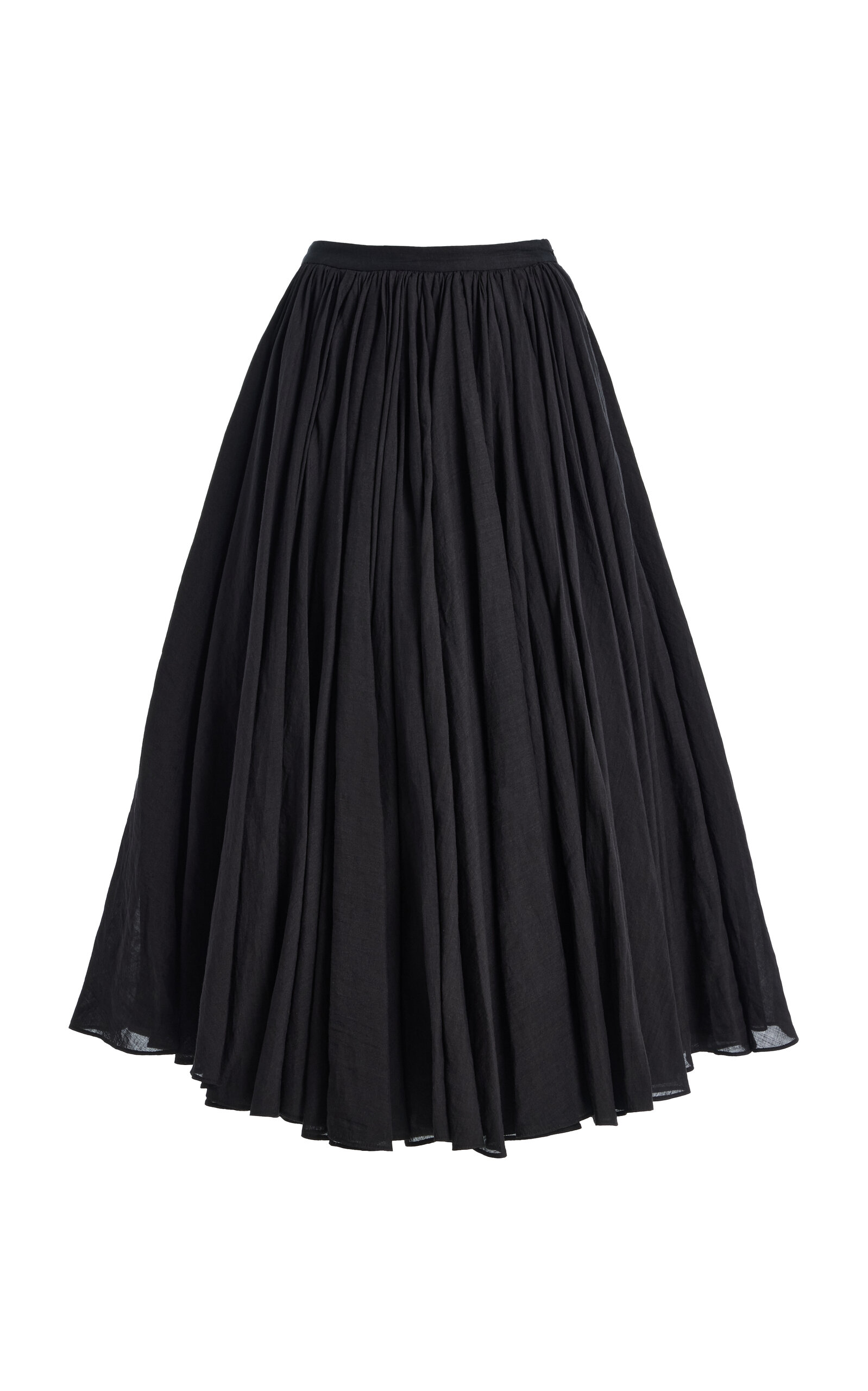 Altuzarra Charlie Linen Midi Skirt - Moda Operandi