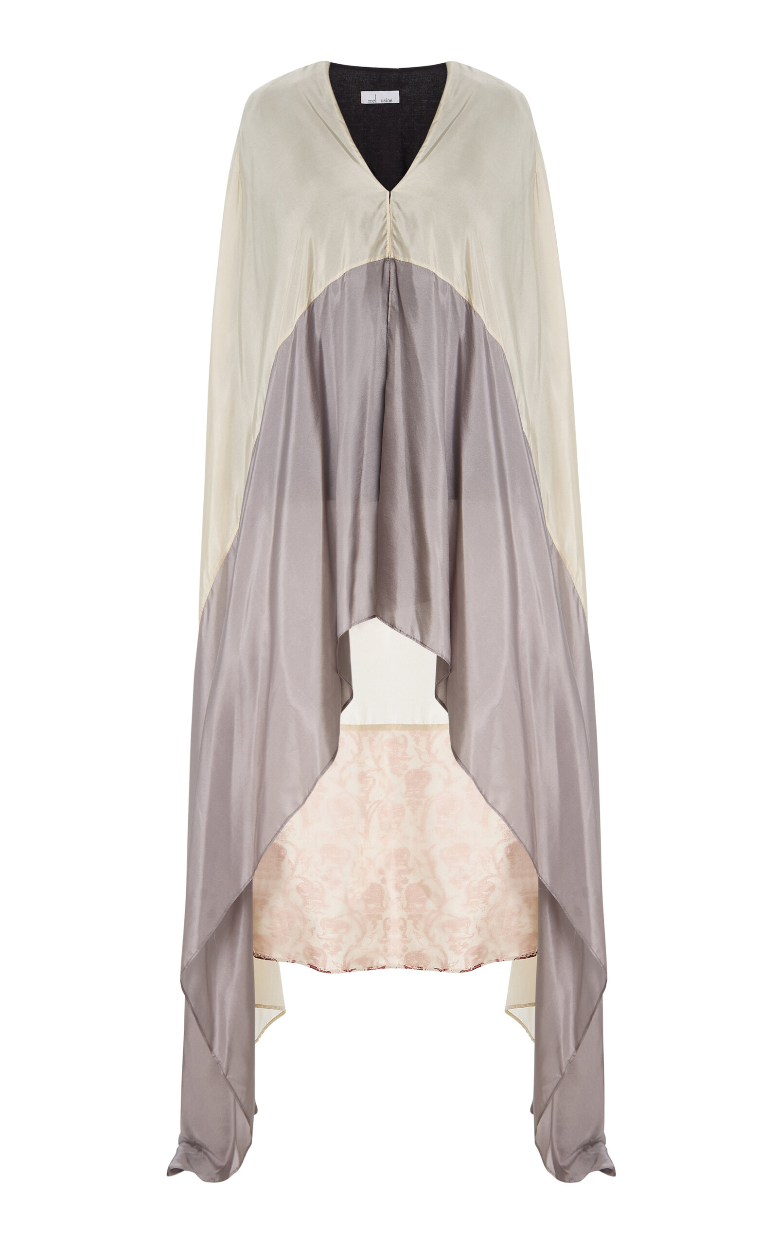 Mel Usine Banniere Draped Patchwork-Combo Top - Moda Operandi
